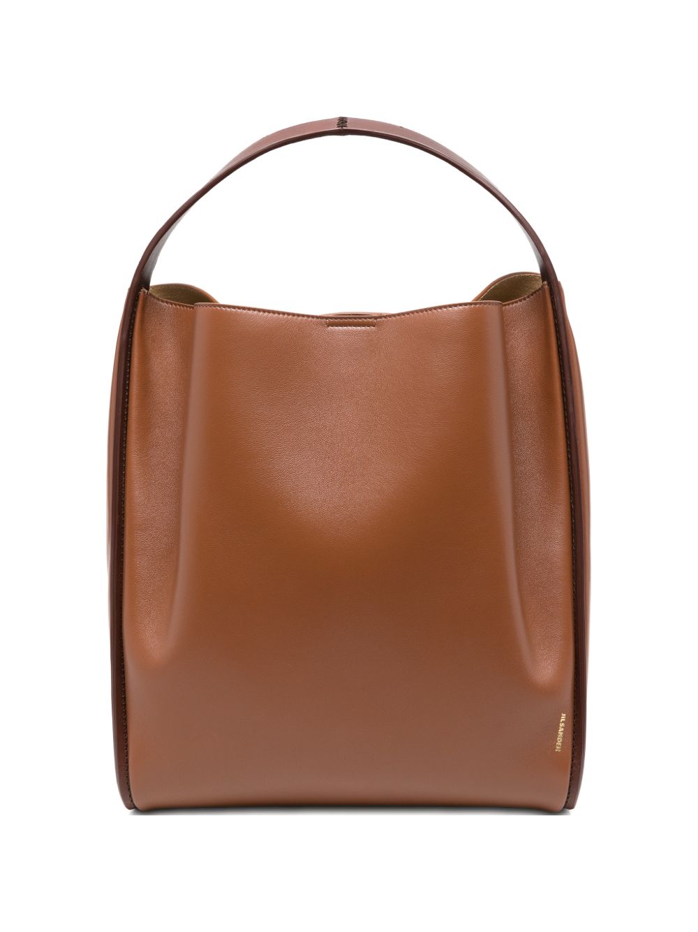 Jil Sander Pivot Leather Tote – 100% Calf Leather