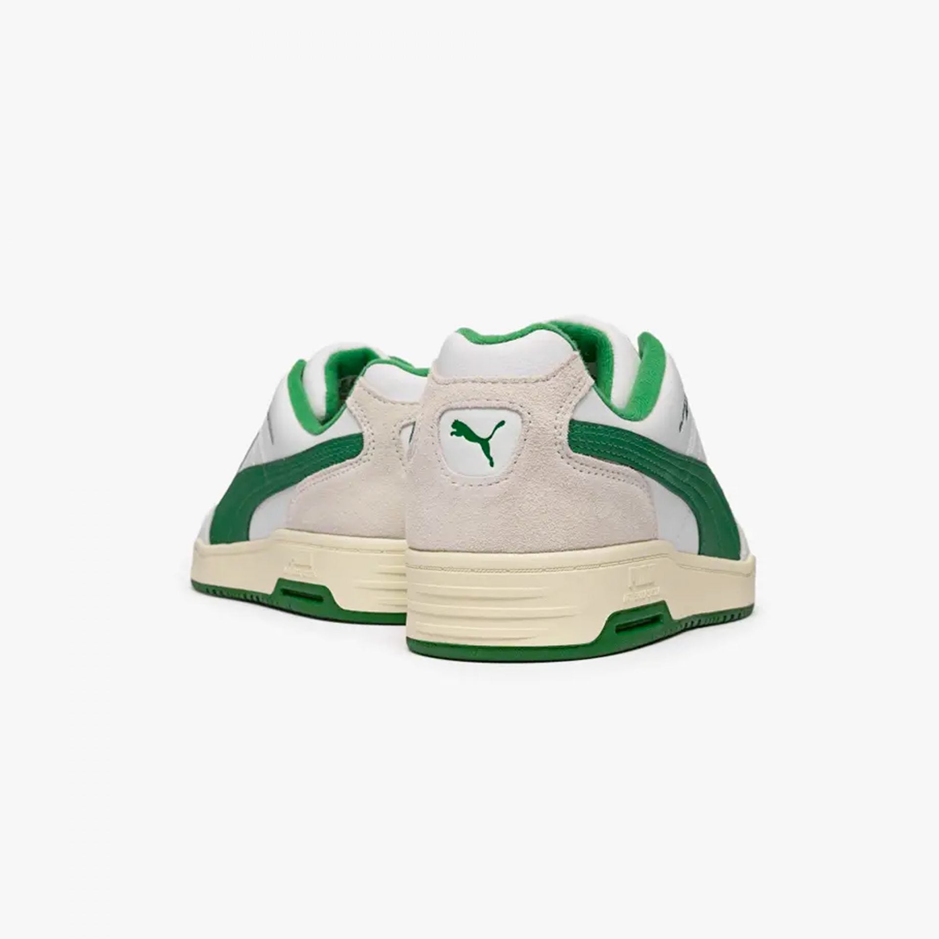 Puma | SLIPSTREAM LOW RETRO { WHITE / GREEN - view 2