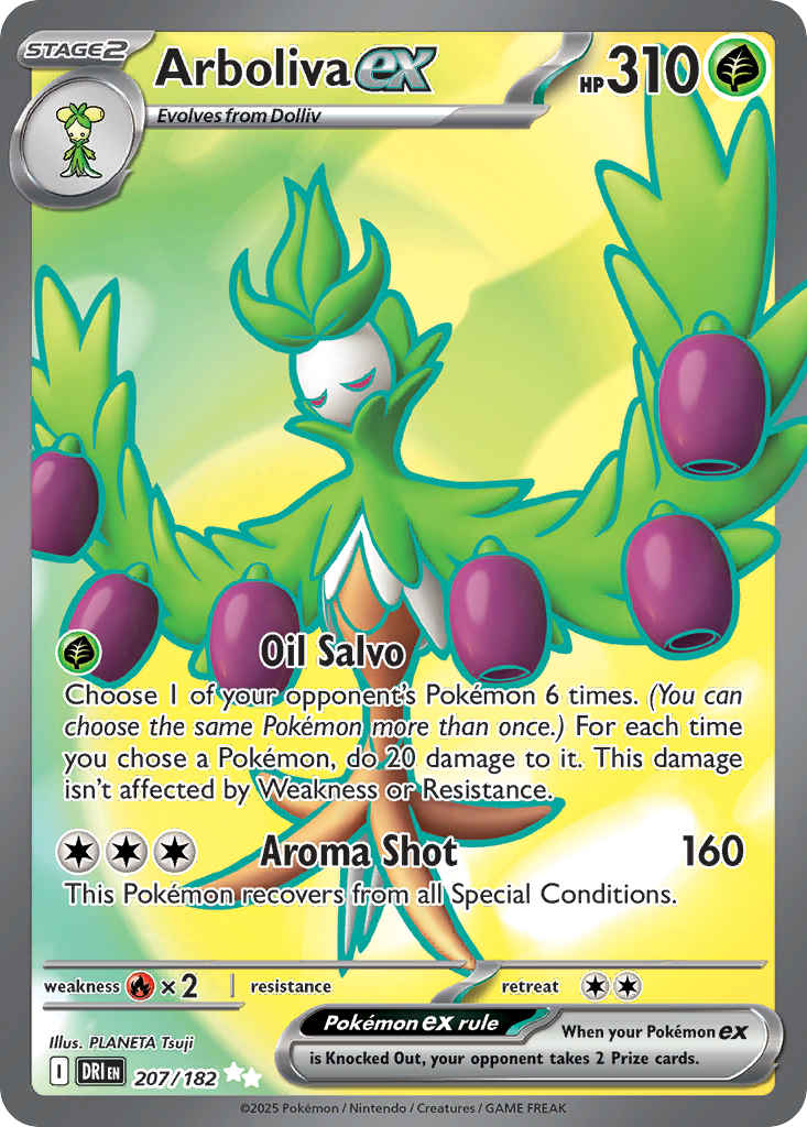 Ultra rare sv10-207 – Pokémon Arboliva ex - 207/182 - Ultra Rare [sv10-207] [Ultra] - Arboliva ex - 207/182 - Ultra Rare