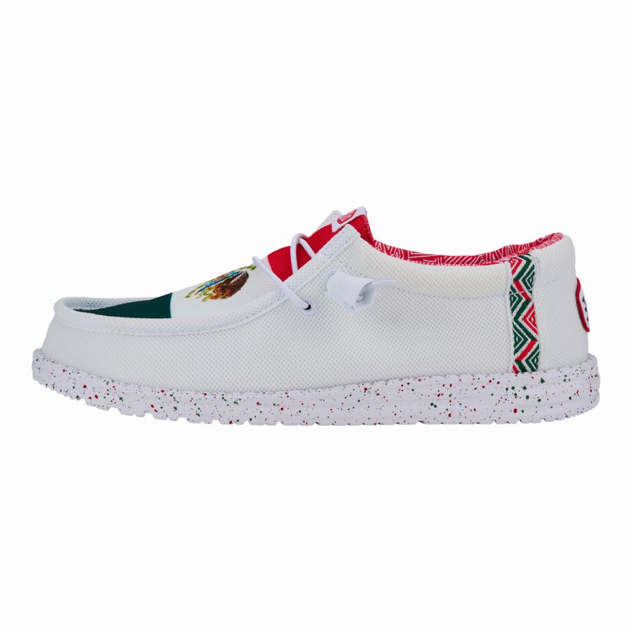 HEYDUDE shoes Wally Break Mexico - Flag/Multi