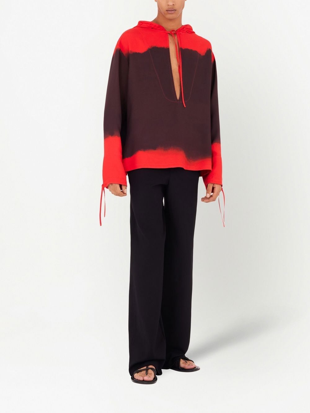 Ferragamo Printed oversized kaftan – Rayon 100% - view 2