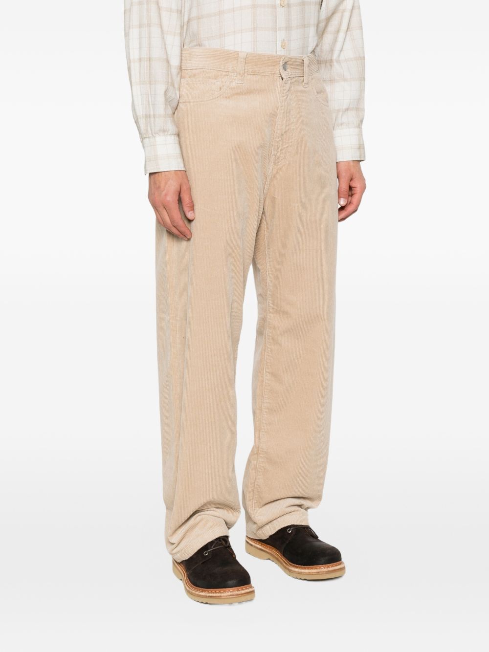 CARHARTT WIP MAIN Trousers BEIGE – 100% Cotton - view 2
