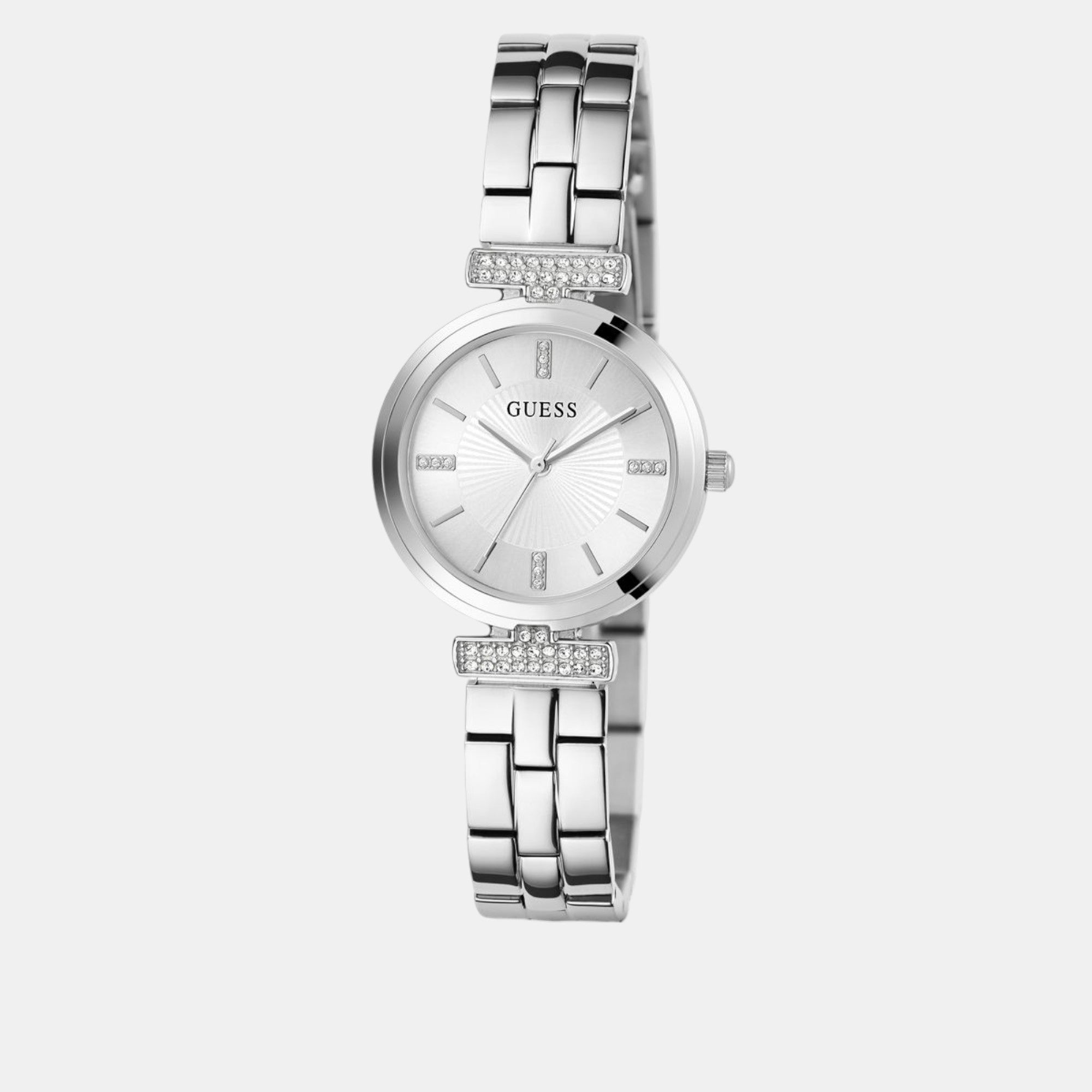 Guess Array Women Quartz Silver Dial Analog Stainless Steel Watch GW0762L1 - view 2