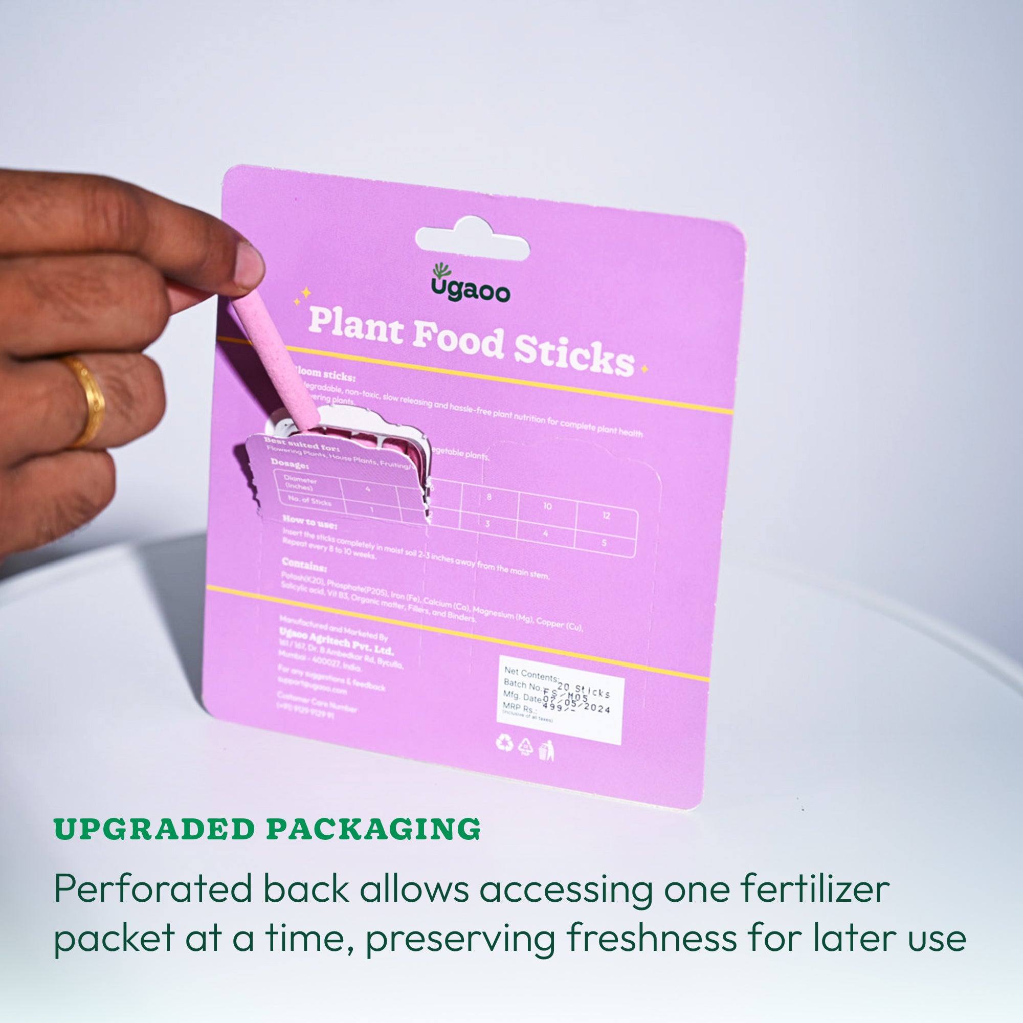 Ugaoo Plant Food Fertilizer Bloom Sticks For Flowering Plants - view 11