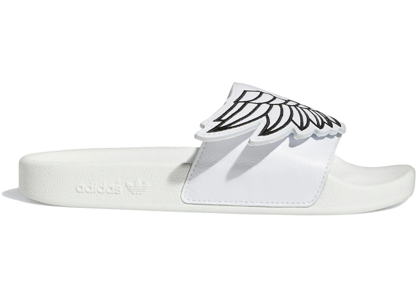 Yeezy adidas Adilette Slides Jeremy Scott Wings White - view 2