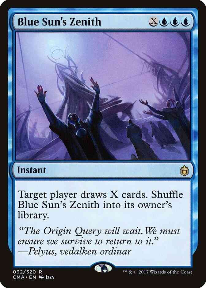 Zenith 32 commander – Magic Blue Sun's Zenith [32] [Commander Anthology] [Non-Foil]
