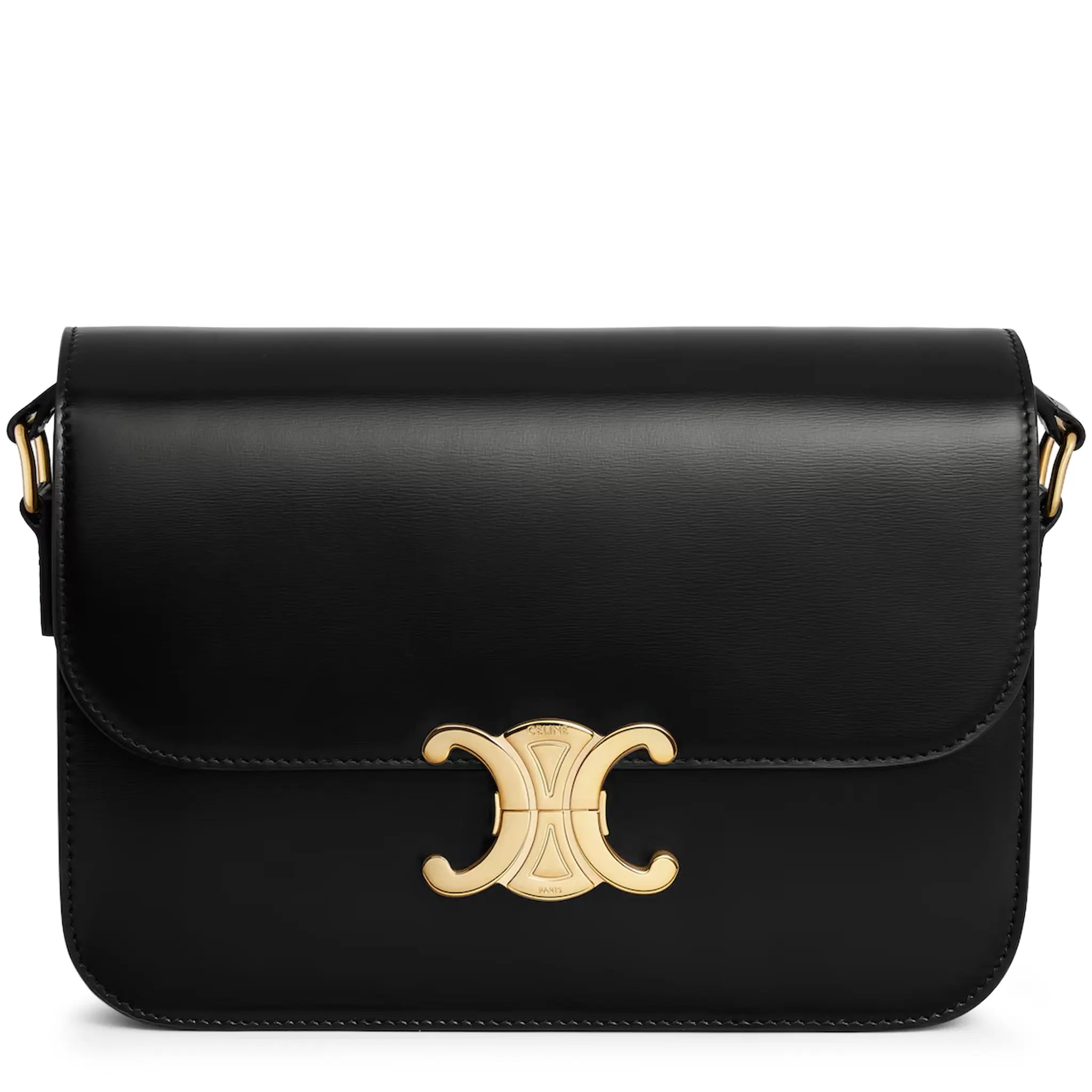Celine Classique Triomphe Black Bag