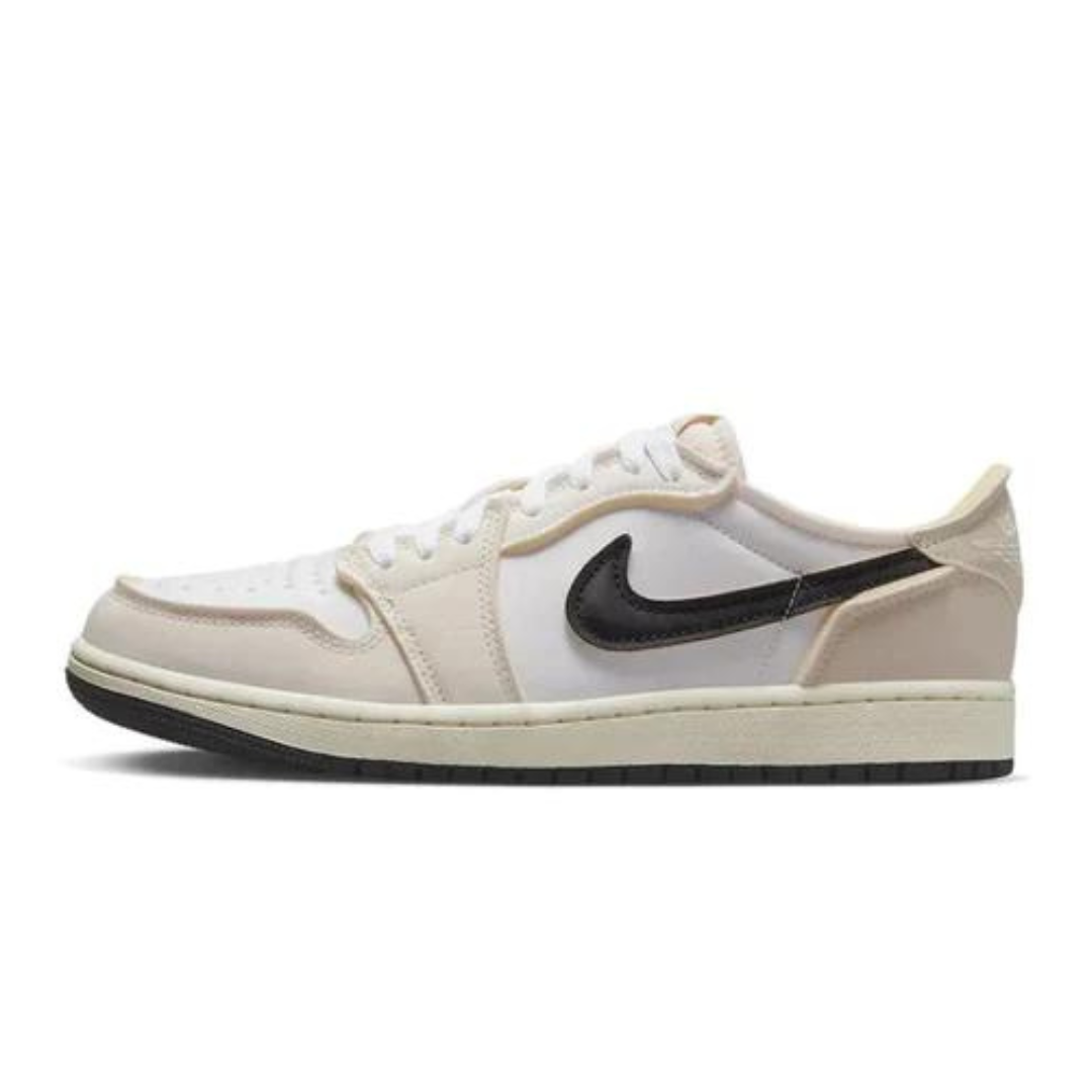 Cop Underdog Air Jordan 1 Low White and Coconut Milk
