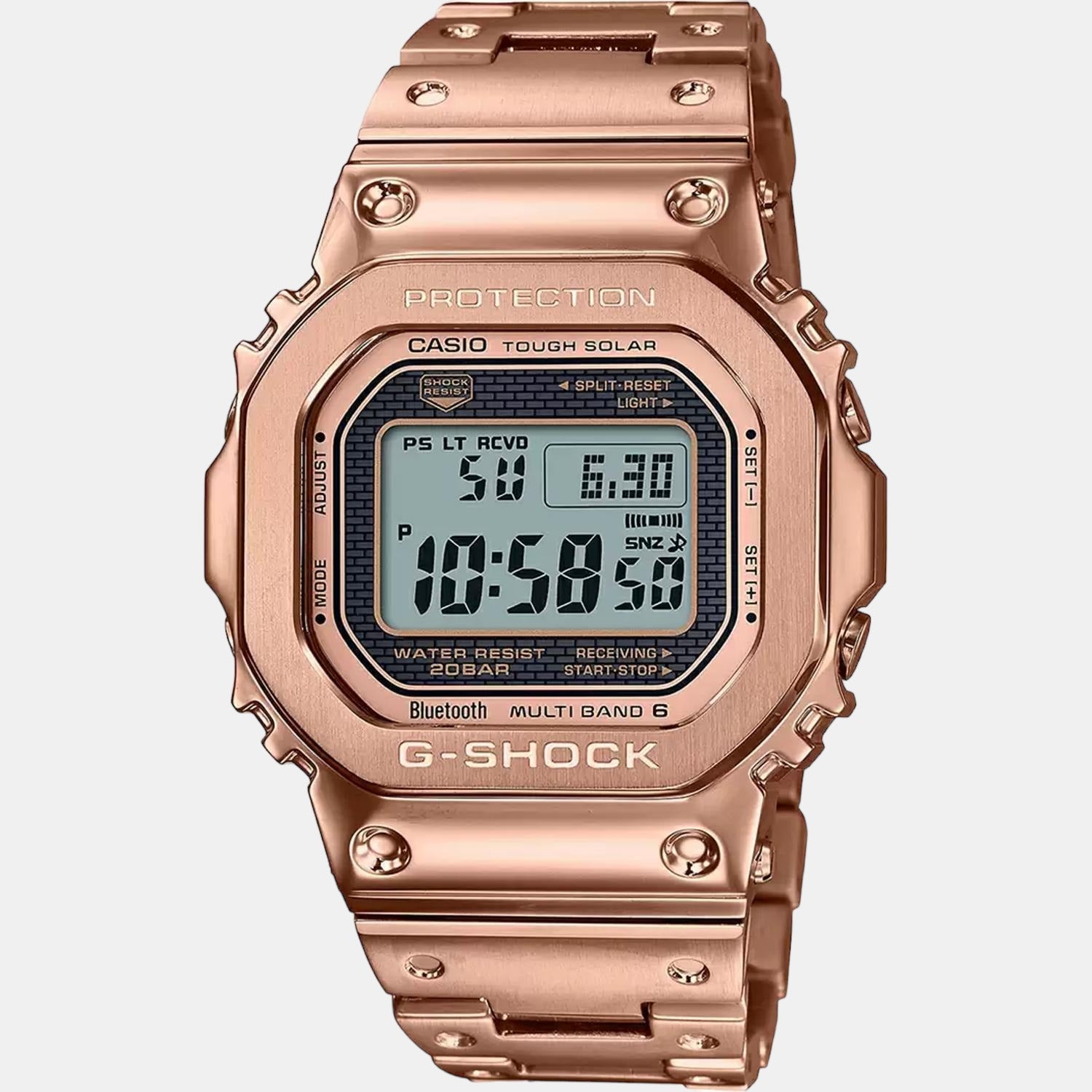 Casio G-Shock Men Quartz Two Tone Dial Digital Stainless Steel Watch G1105 - view 2