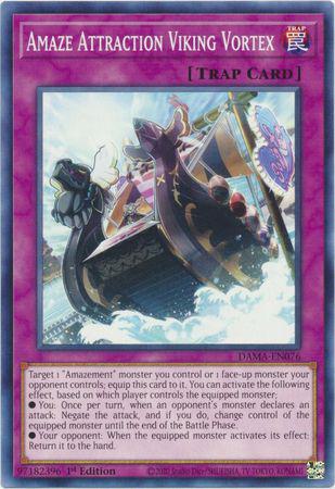Yu-Gi-Oh! Amaze Attraction Viking Vortex - DAMA-EN076 - Common - 1st Edition
