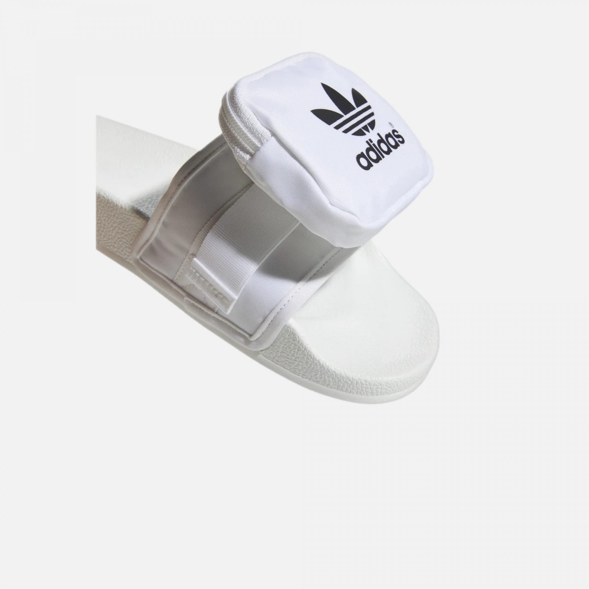 Adidas Originals | POUCHYLETTE SLIDES { WHITE