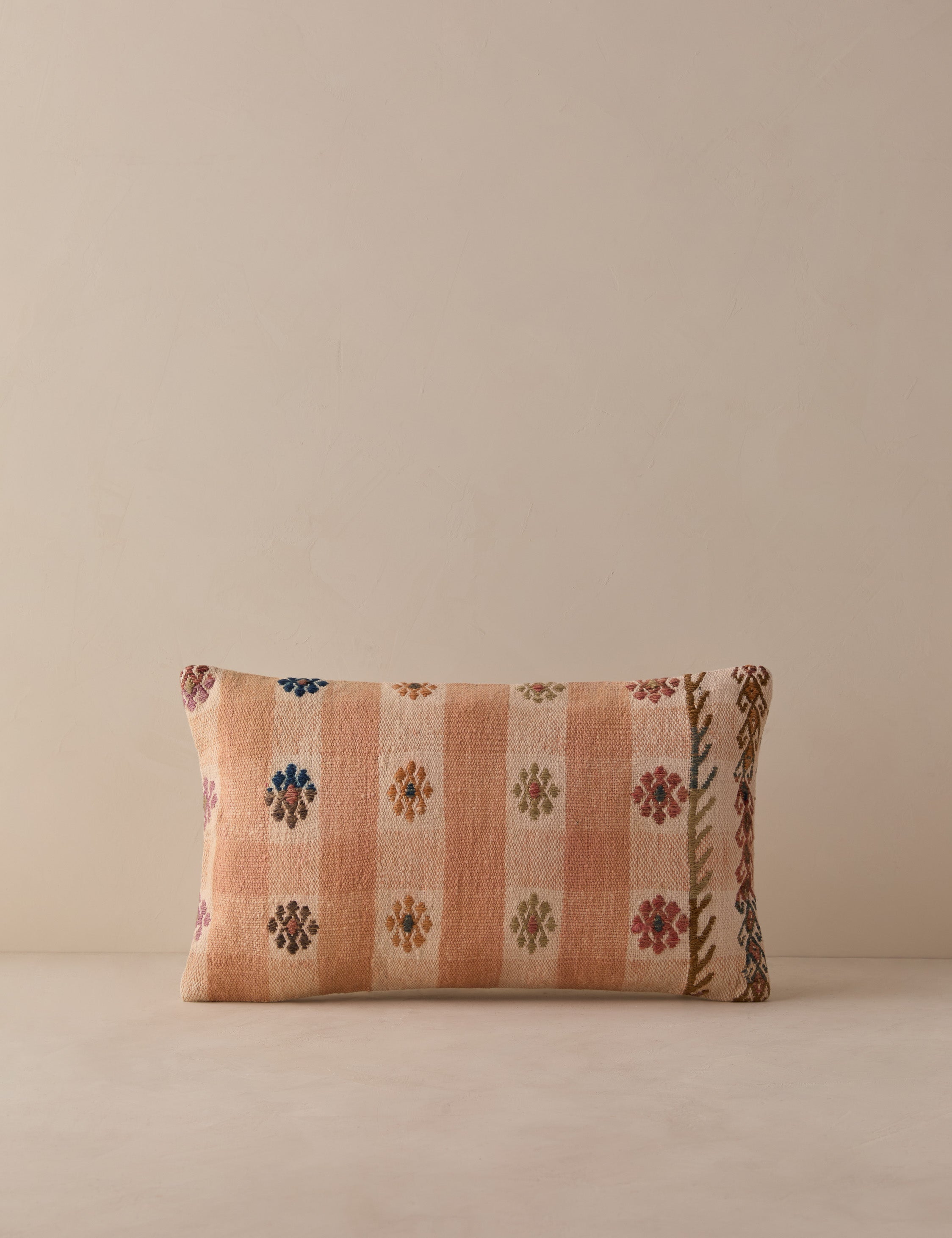 Lulu and Georgia Vintage Lumbar Pillow No. 322, 12" x 20"