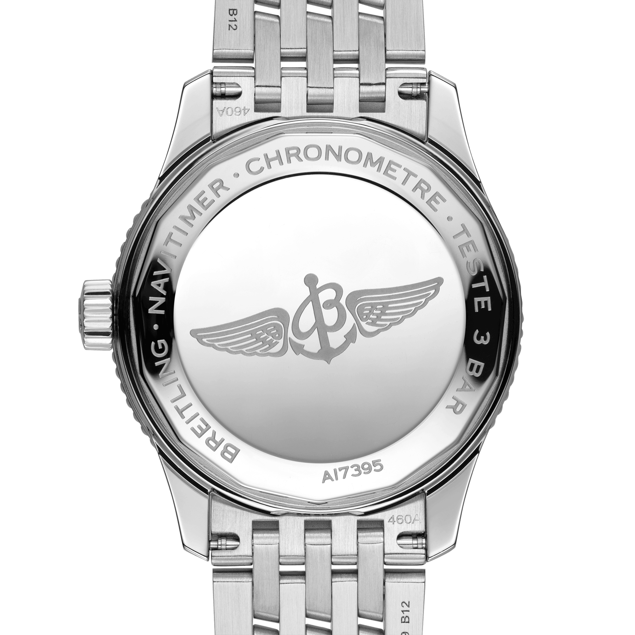 Breitling Navitimer Automatic Women's Silver Dial 35mm Watch - view 3