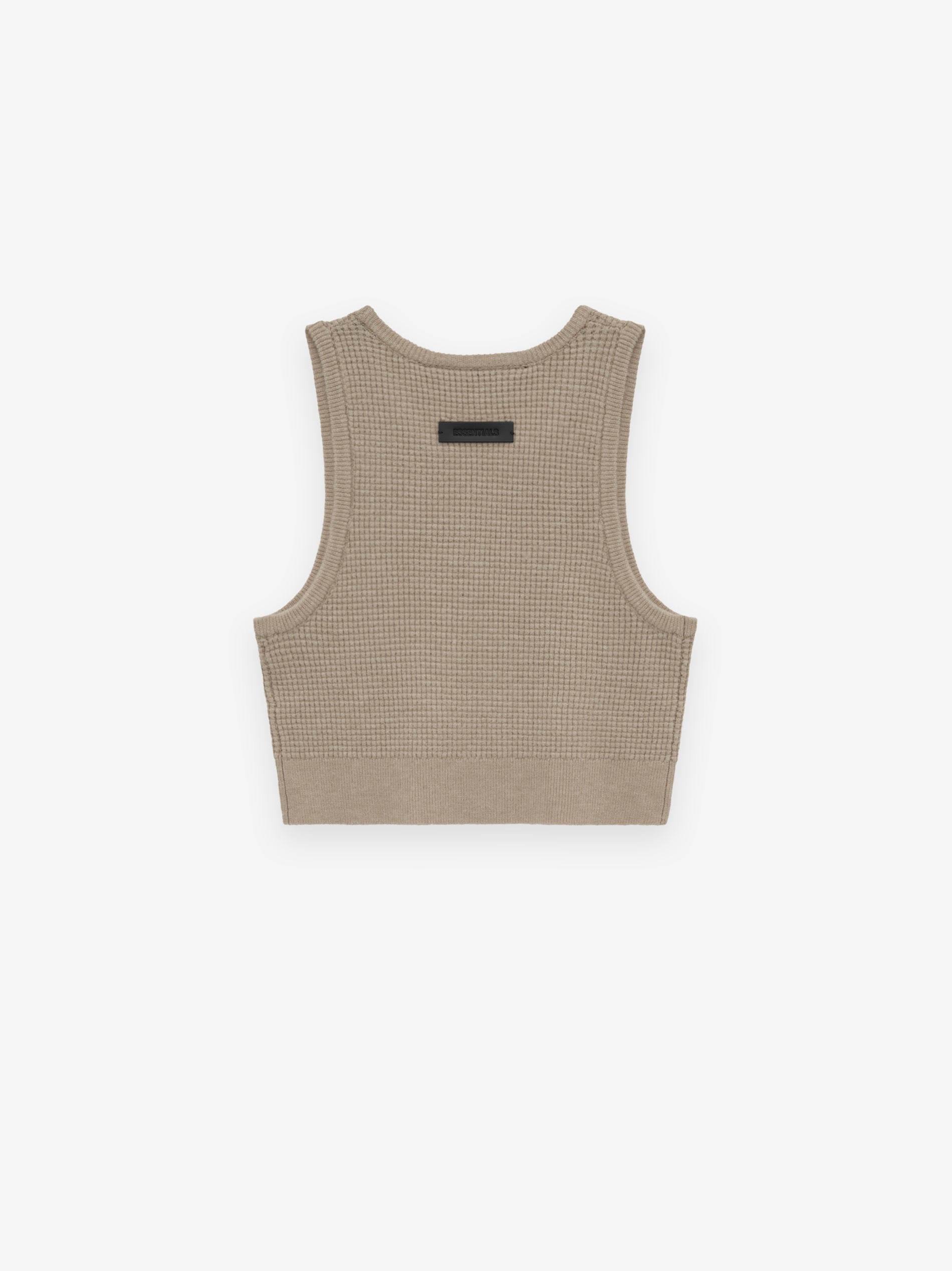 ESSENTIALS Women's Waffle Sport Tank – Desert Sand - view 2