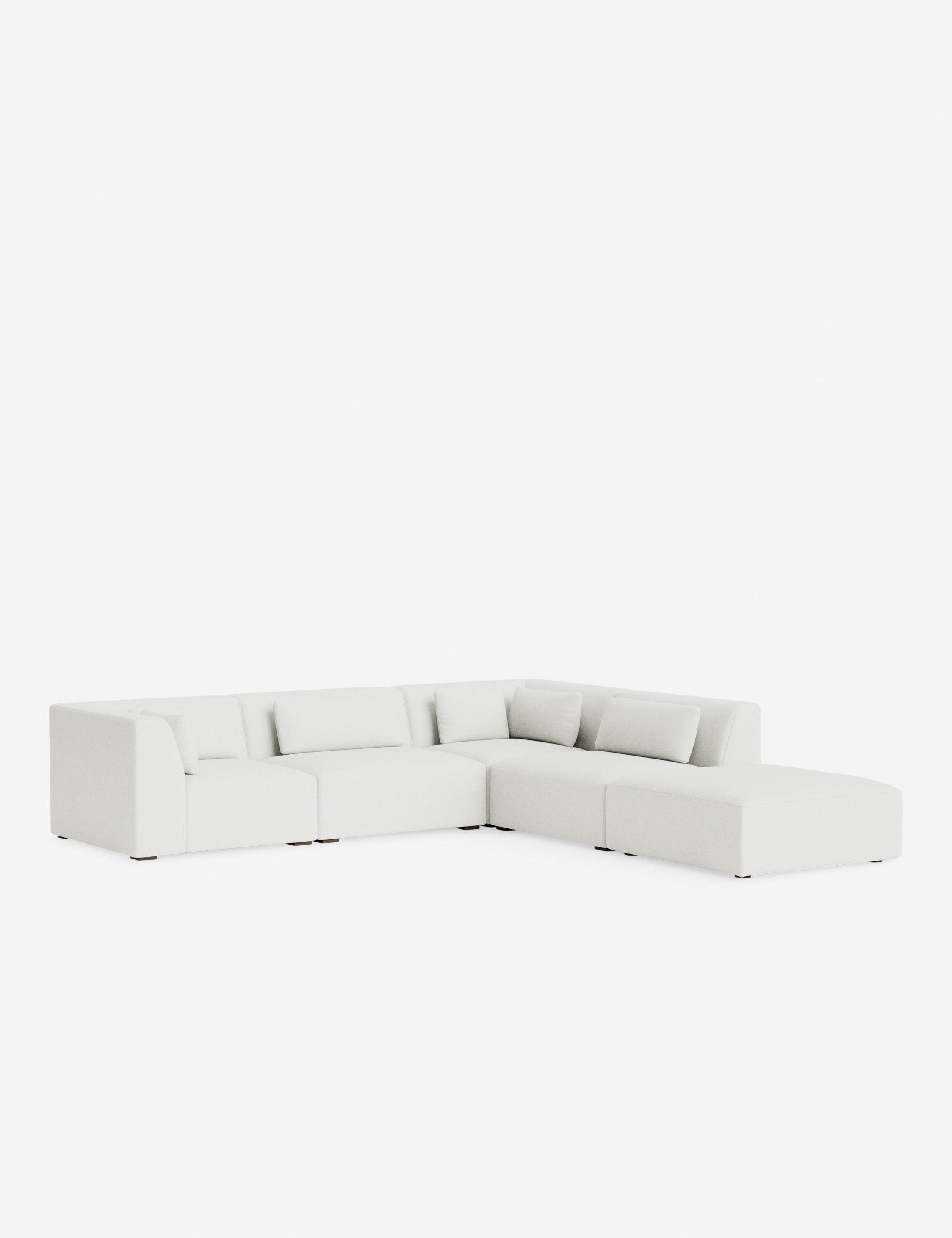 Lulu and Georgia Koh Modular Sectional Sofa With Ottoman - view 177