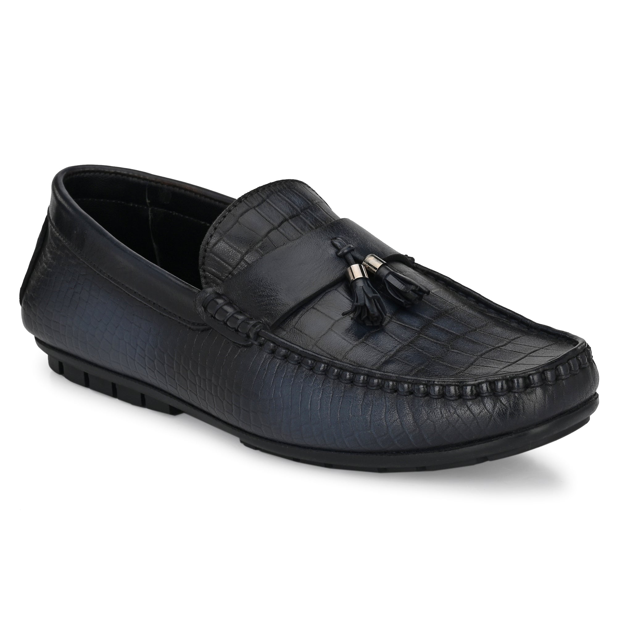 egoss-shoes Egoss Tassel Formal Leather Loafers Shoes For Men - view 10