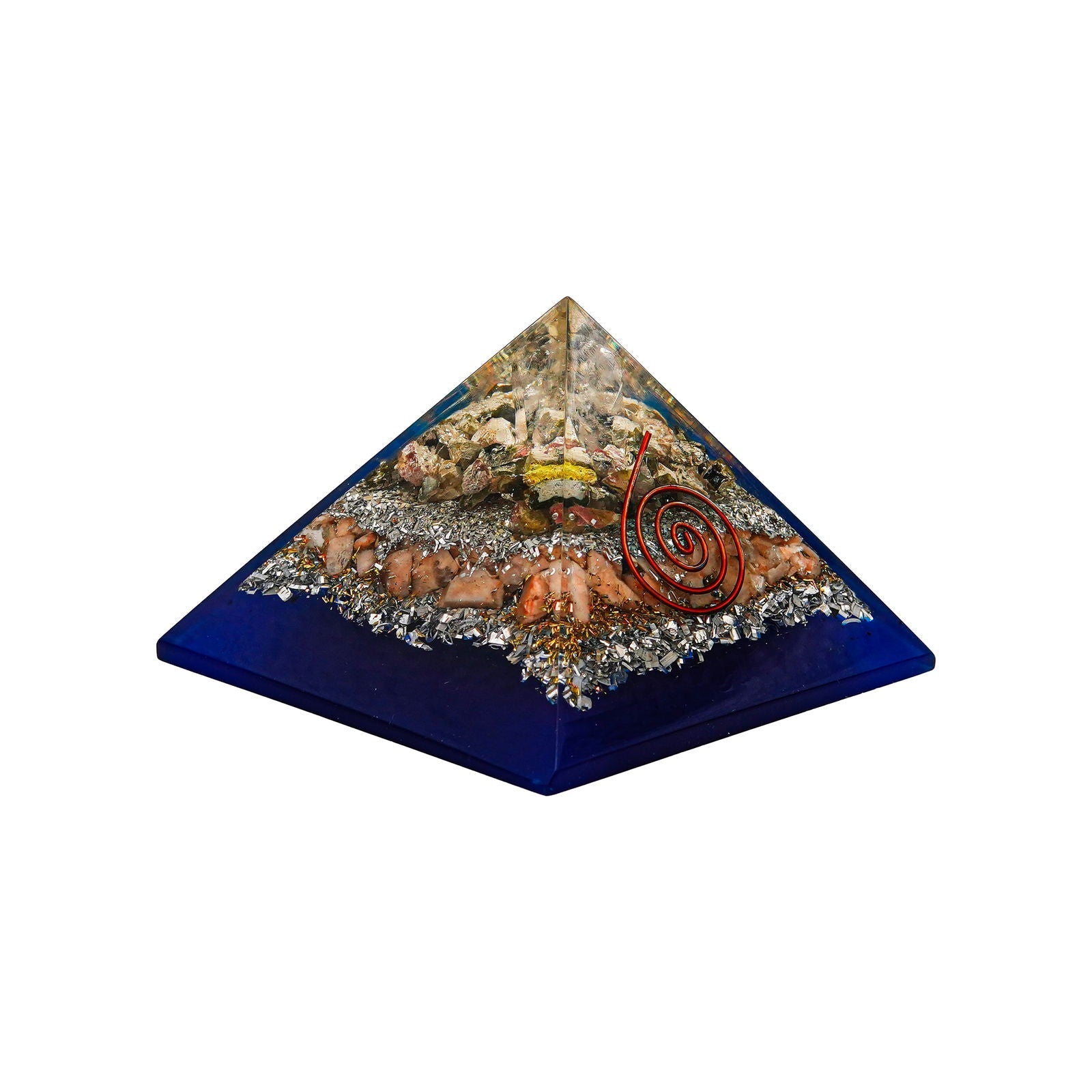 Gemsmantra Multi Tourmaline Pyramid - view 2