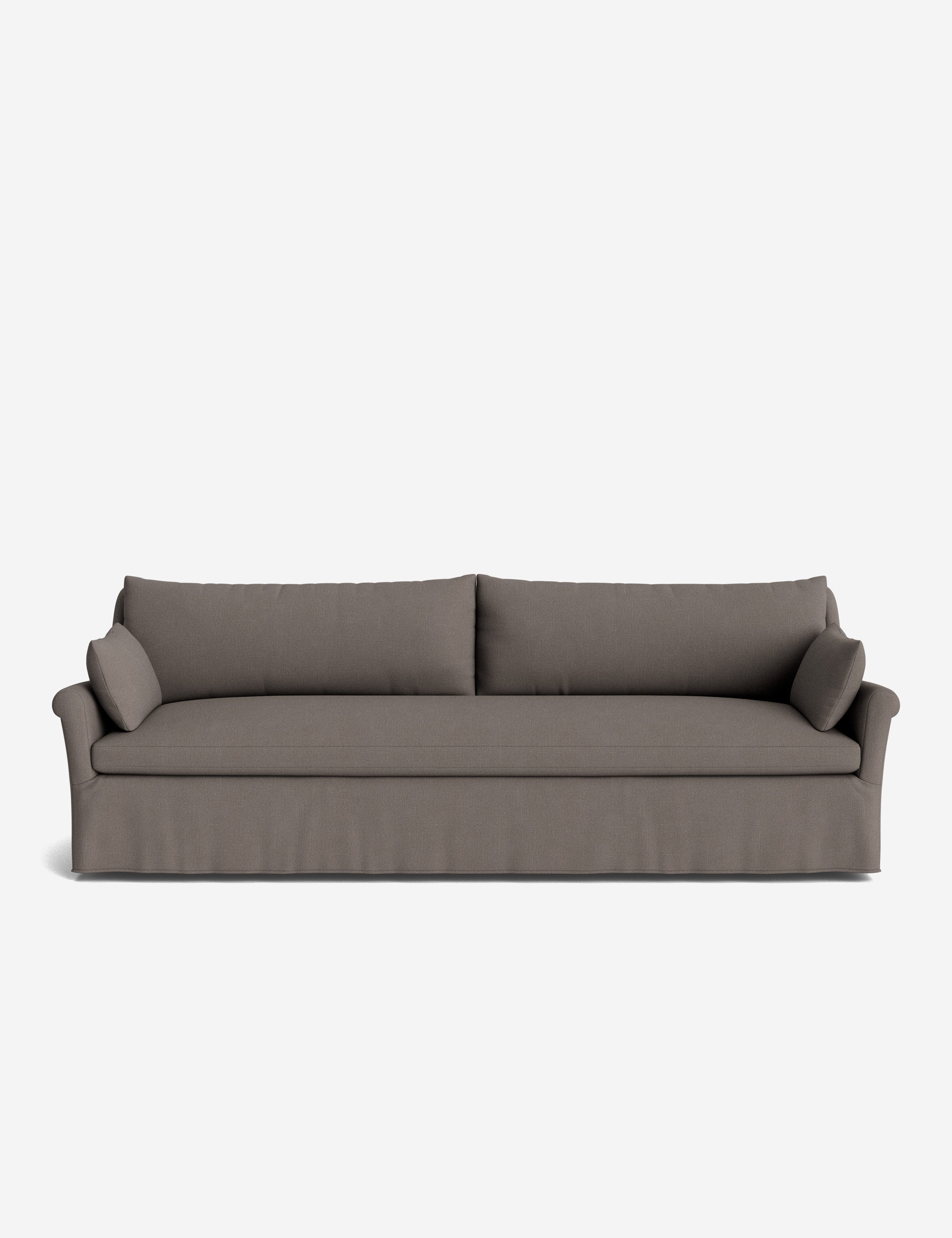 Lulu and Georgia Portola Rolled Arm Slipcover Sofa - view 168