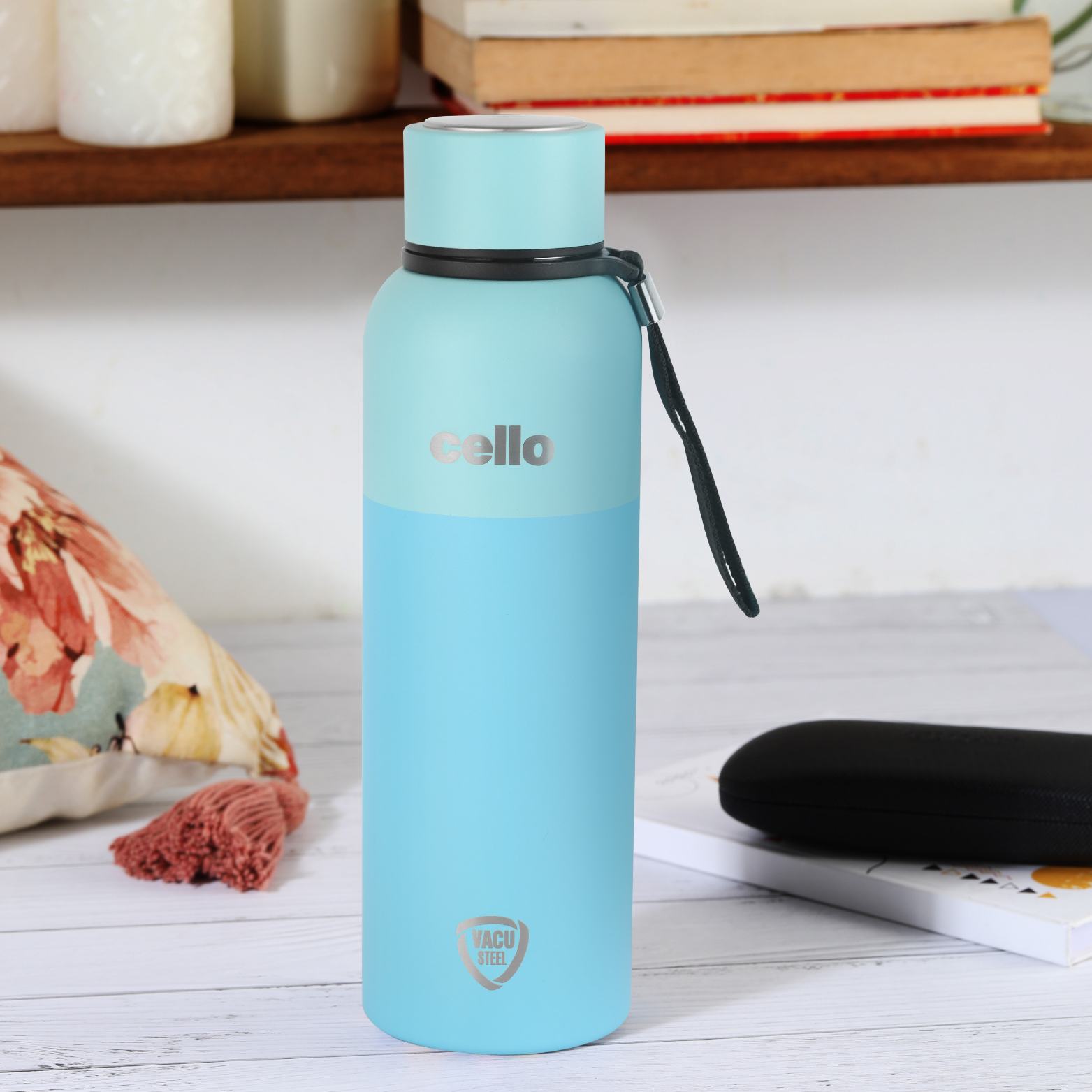 Cello Neo Kent Flask, Vacusteel Water Bottle, 750ml - view 6