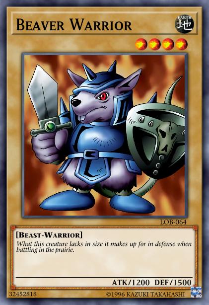 Yu-Gi-Oh! Beaver Warrior - YGLD-ENA12 - Common - Unlimited