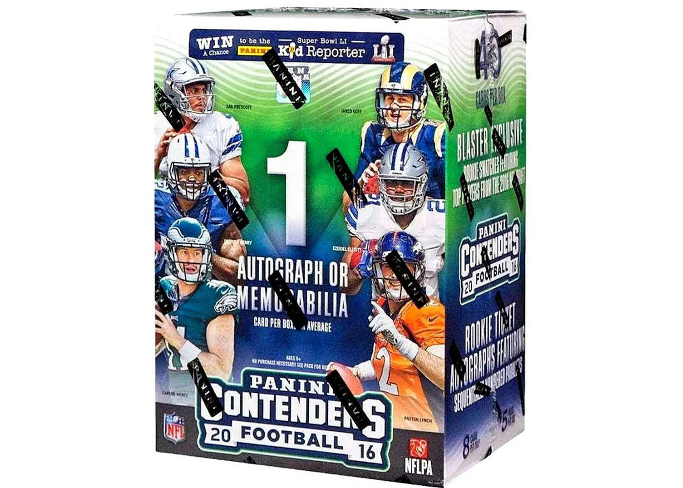 2016 Panini Panini Contenders Football Blaster Box