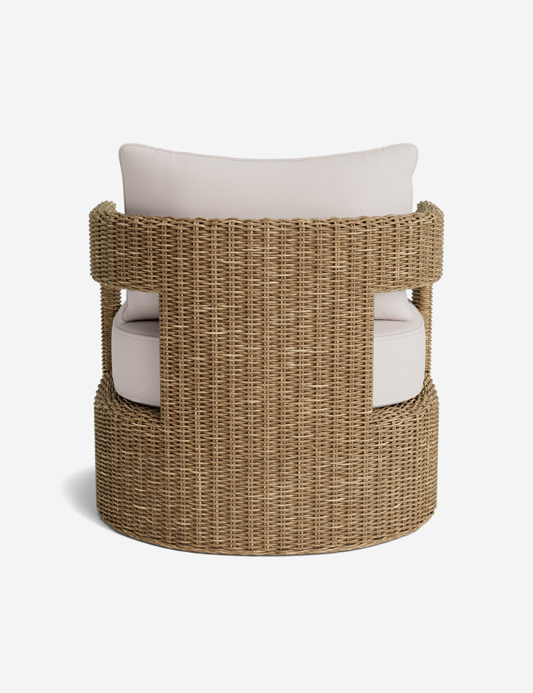 Lulu and Georgia Hadler Outdoor Swivel Lounge Chair - view 35