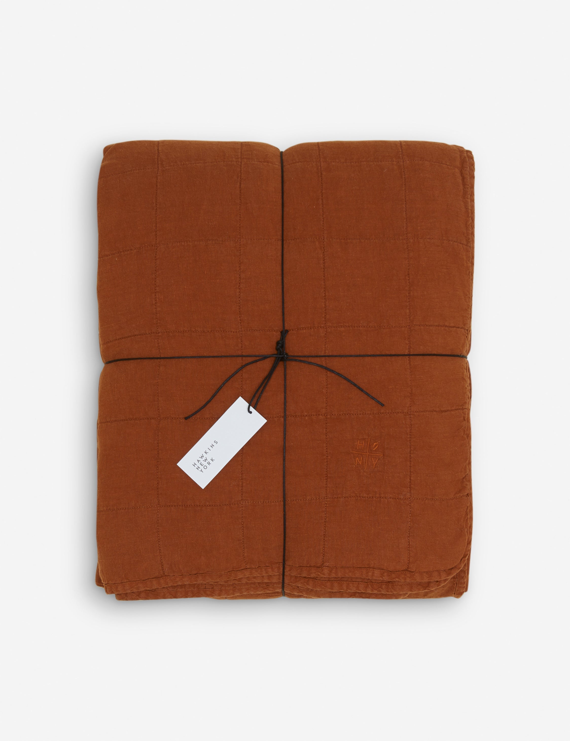 Lulu and Georgia Simple Linen Quilt by Hawkins New York - view 2