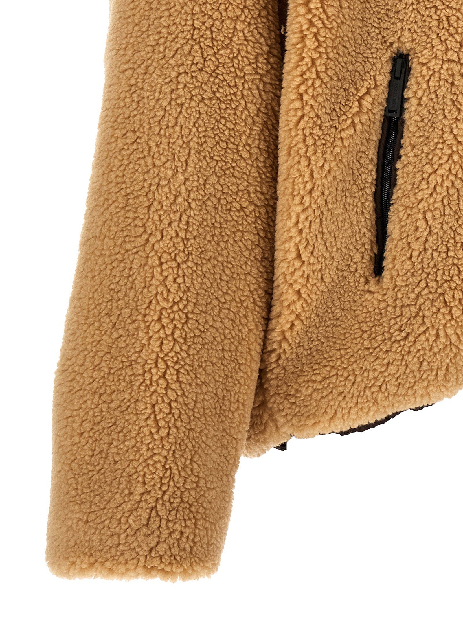 Dsquared2 Teddy Reversible Jacket With Logo Patch - view 5