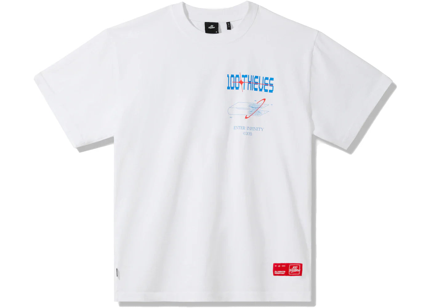100 Thieves Enter Infinity T-shirt White