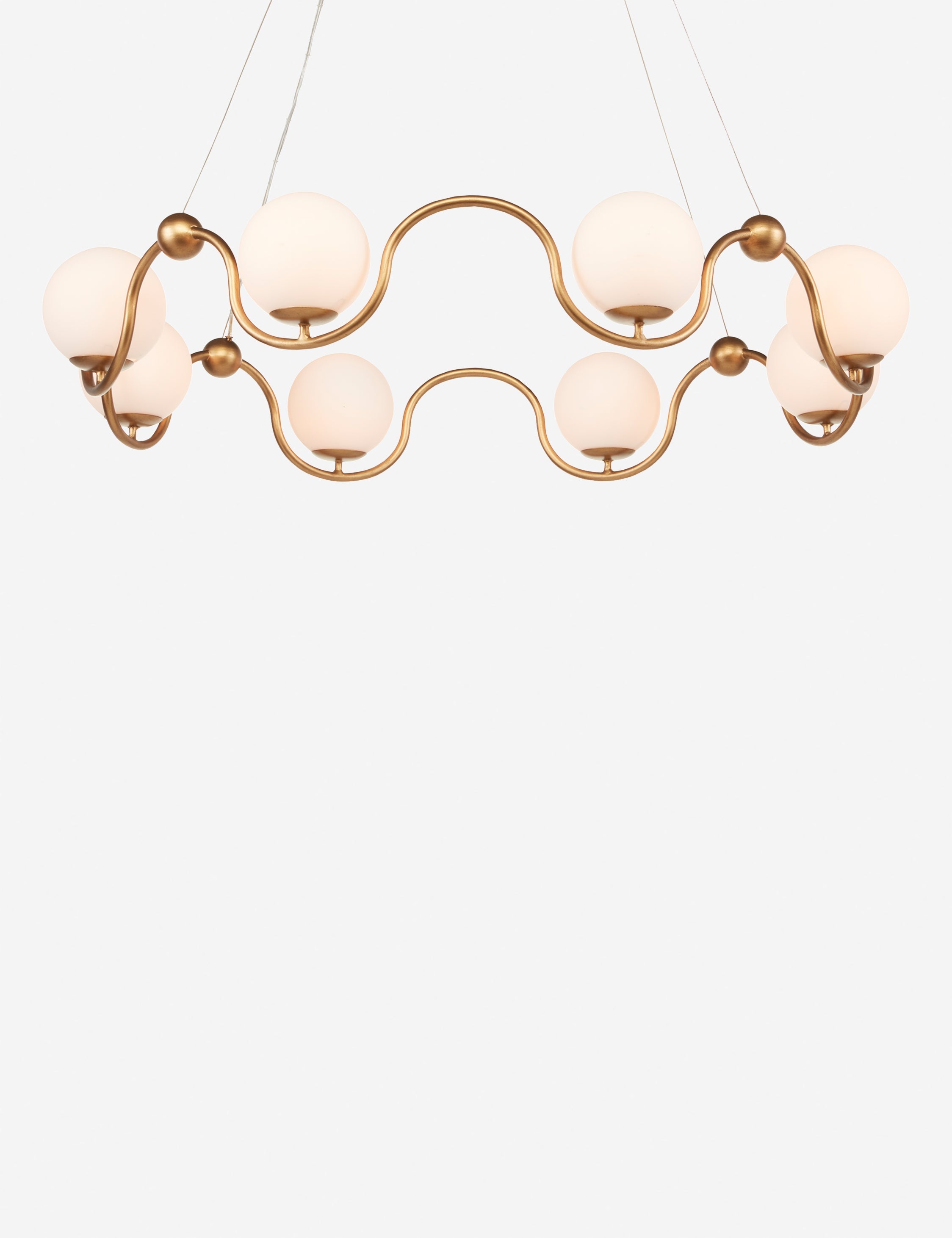 Lulu and Georgia Moreno Chandelier – Antique Brass - view 2