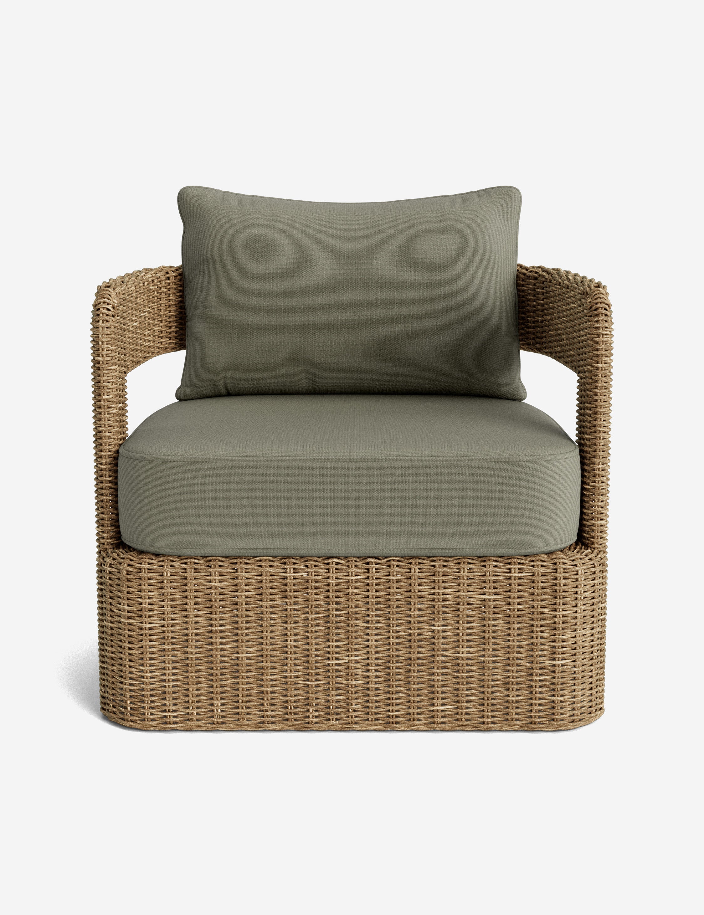 Lulu and Georgia Hadler Outdoor Swivel Lounge Chair - view 9