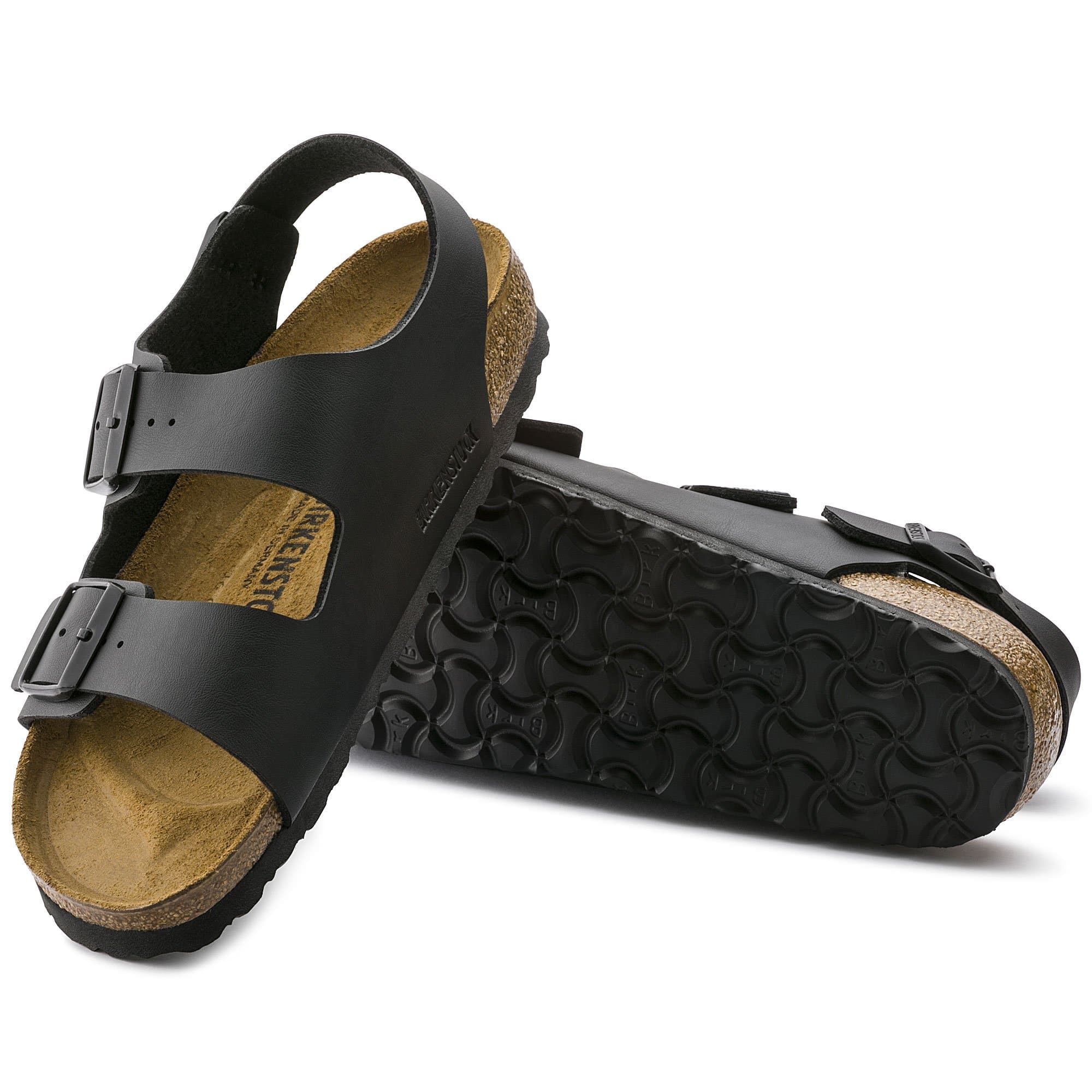 Birkenstock Milano Birko-Flor – Black Black