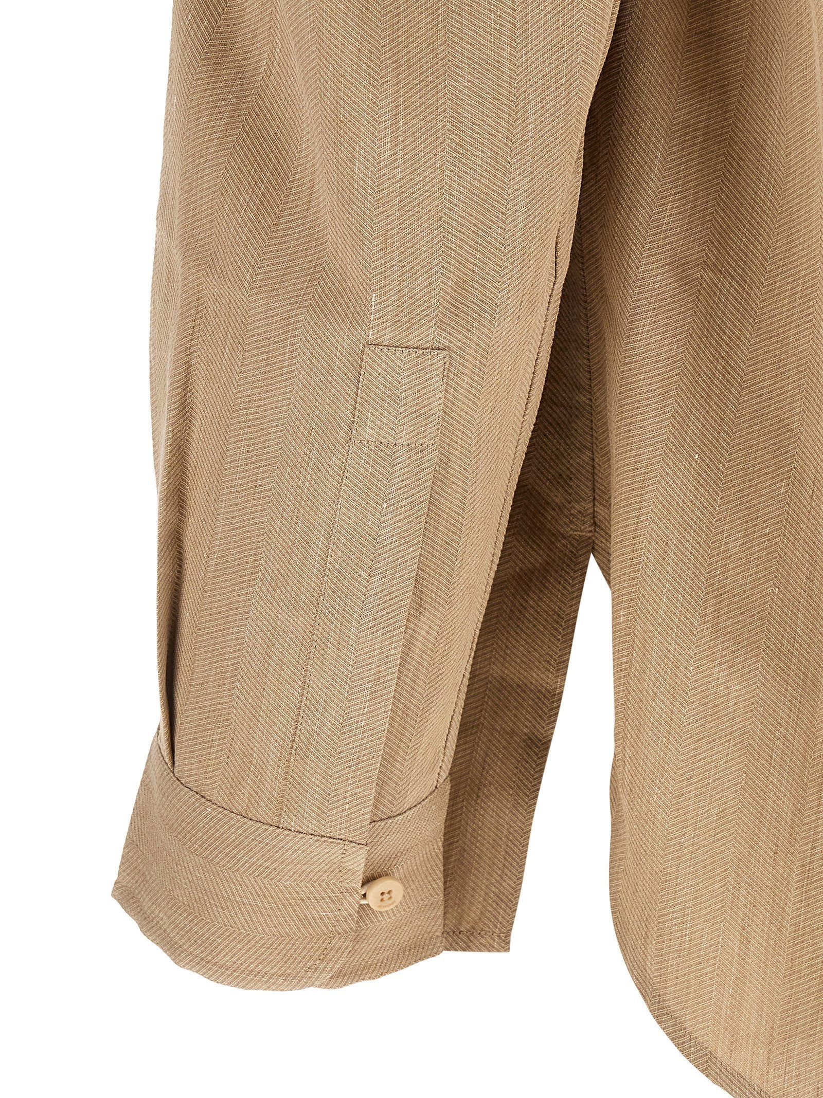 Jacquemus La Chemise Pastro Shirt – 59% li, 31% vi, 10% pa - view 4