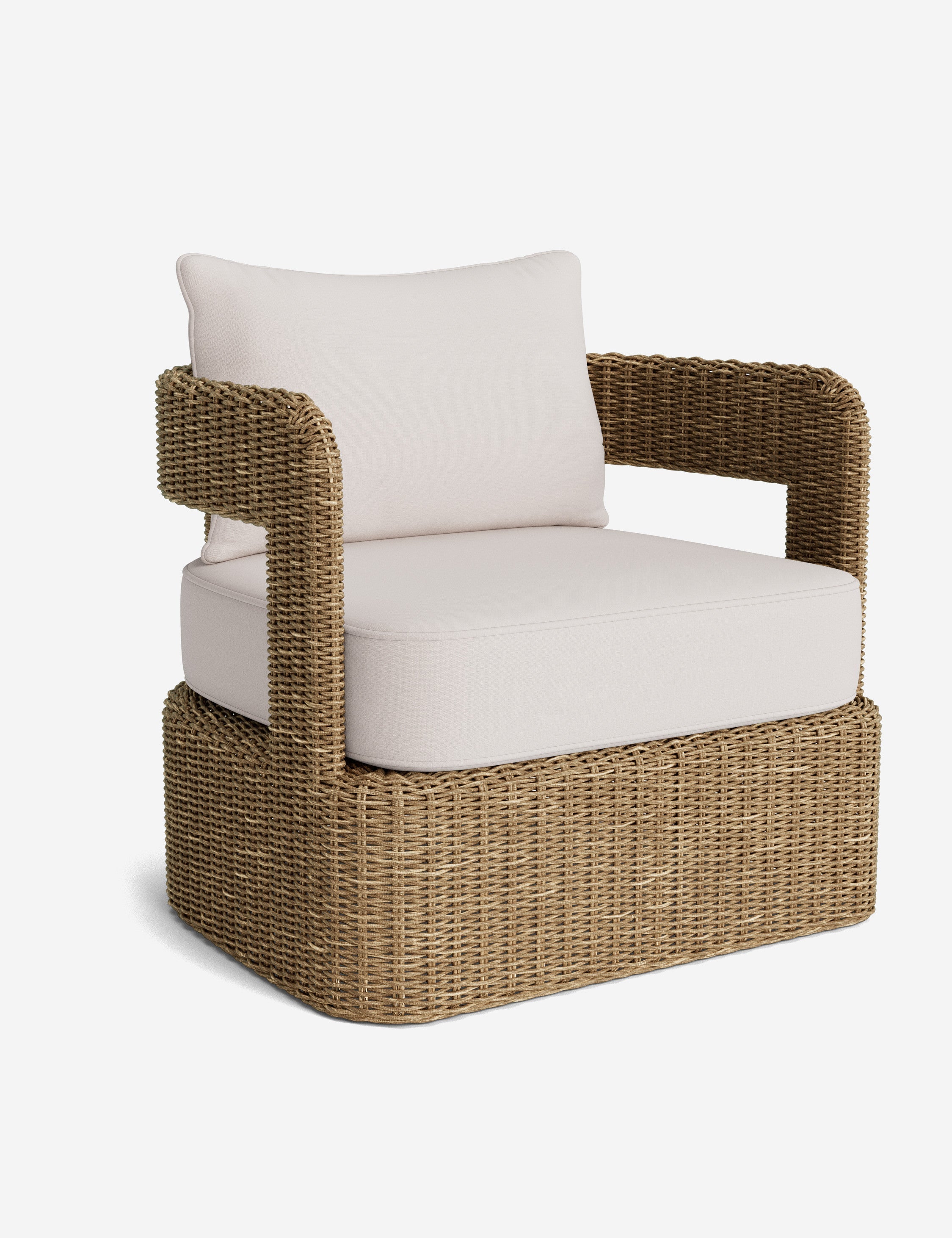 Lulu and Georgia Hadler Outdoor Swivel Lounge Chair - view 33