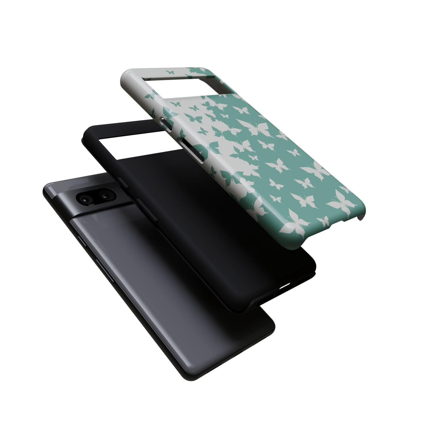 Casetry Butterfly Effect | Sage Colorblock Google Pixel Case - view 9