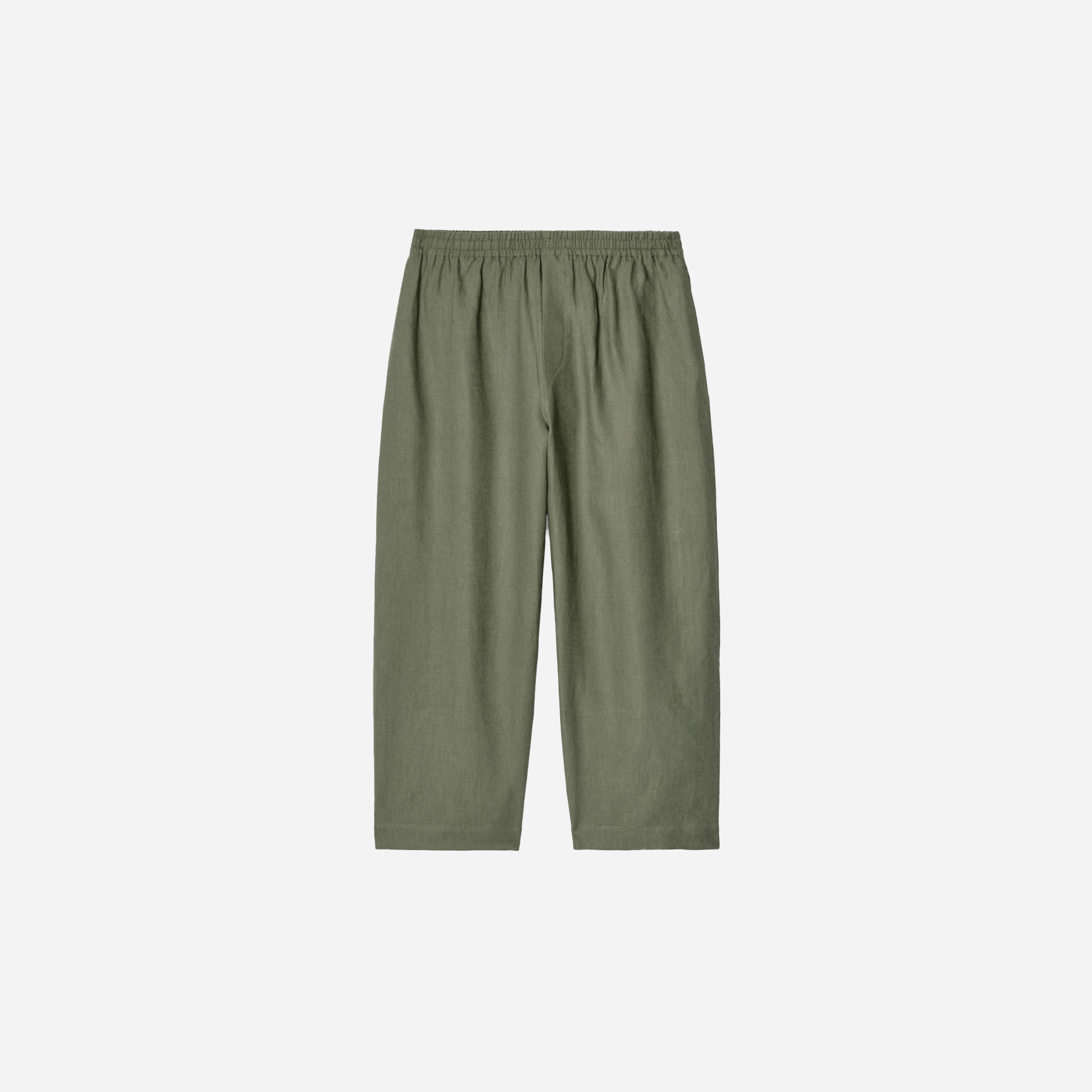 Cos Elasticated Linen Wide-Leg Trousers - view 3