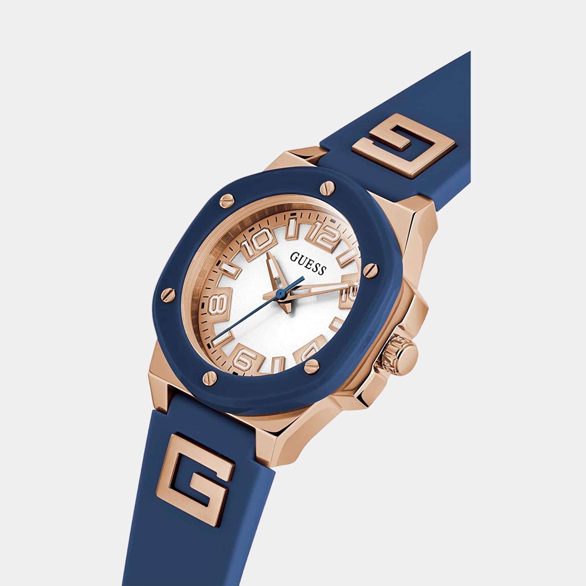 Guess G Hype Women Quartz Two Tone Dial Analog Silicone Watch GW0555L4 - view 5