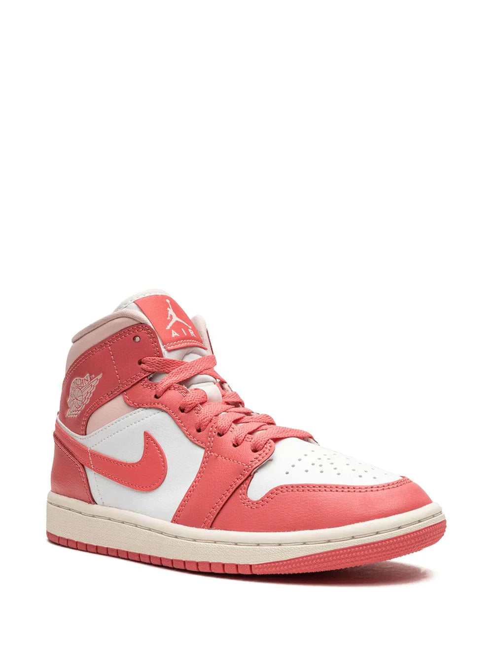 Kicks Machine Air Jordan 1 Mid Strawberries And Cream Sale - view 2