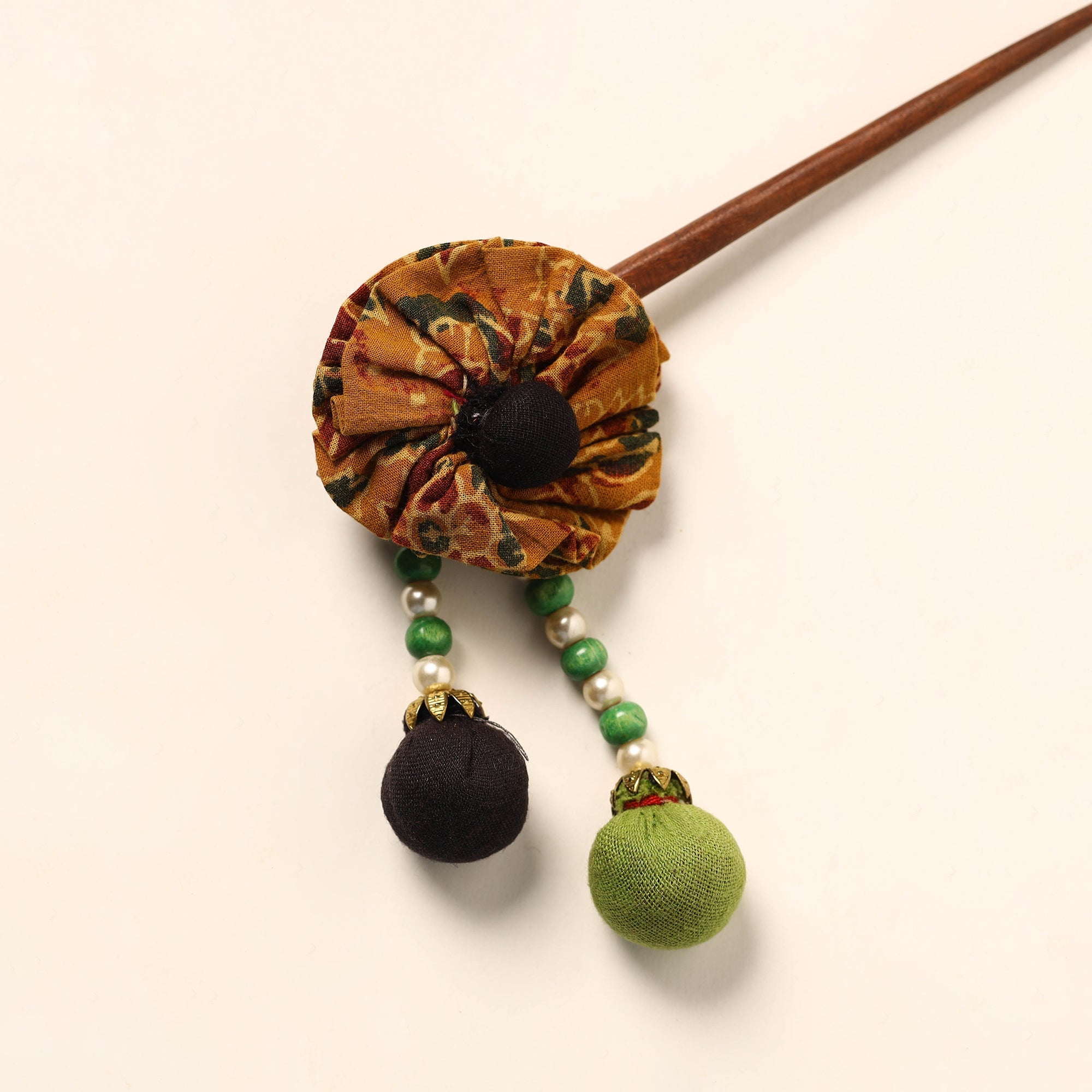JALPARI Handmade Crochet Wooden Juda Stick 11 - view 2