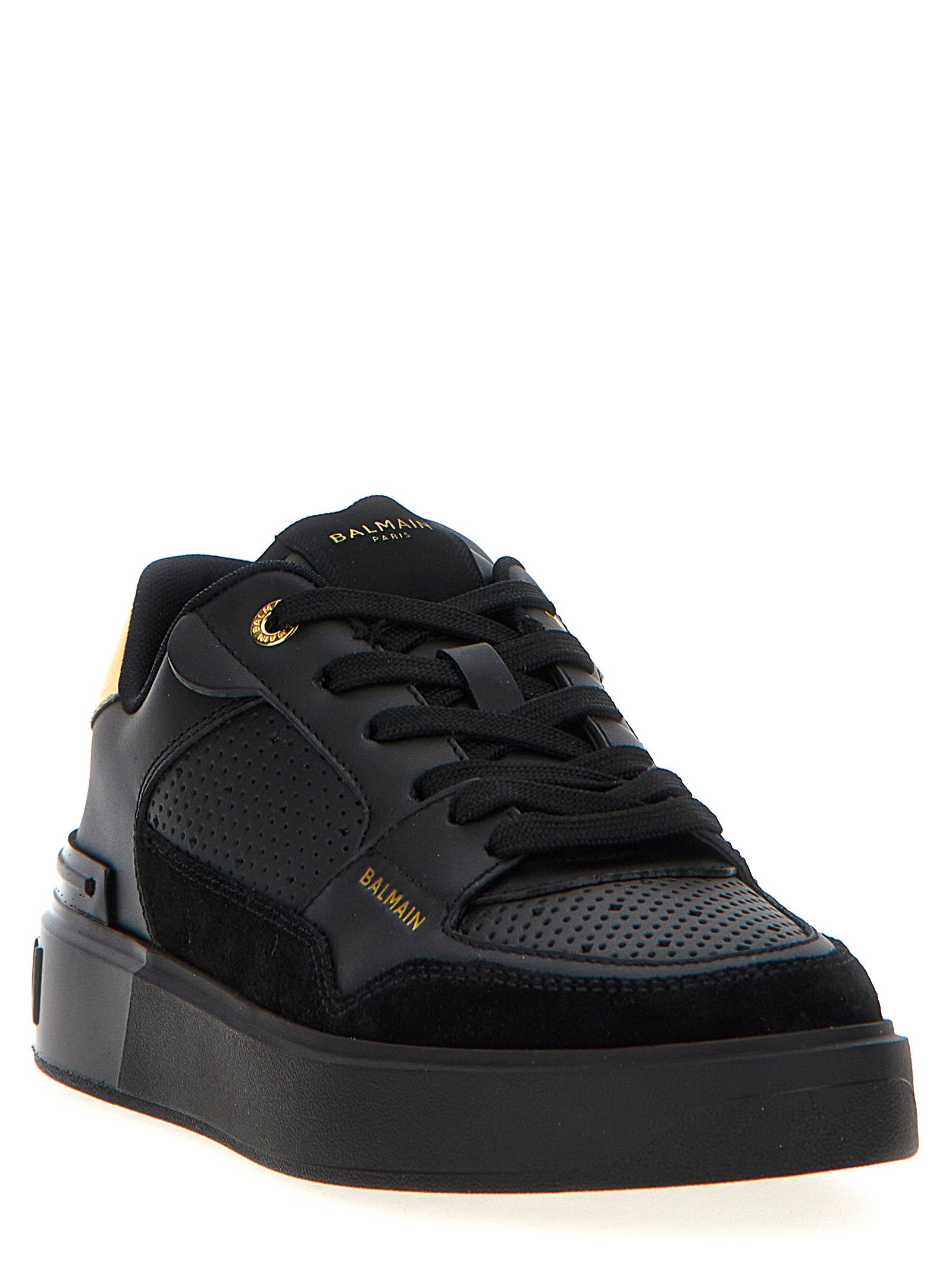 Balmain B-court Flip Sneakers – 100% calfskin leather - view 2