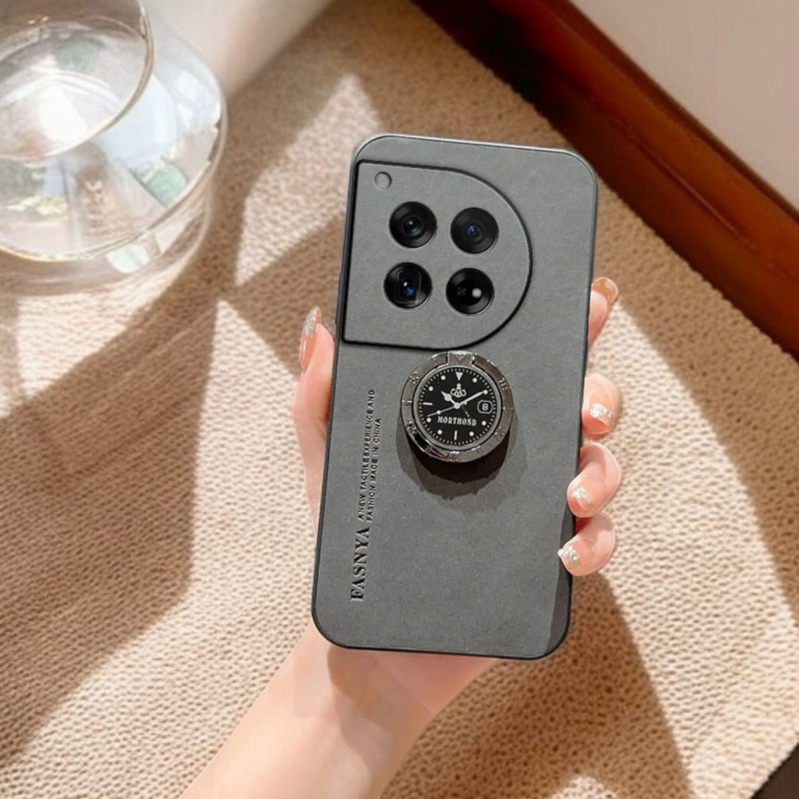 Million Cases Luxe Loop Leather Ring Holder Case - OnePlus