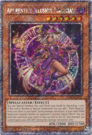 Yu-Gi-Oh! Apprentice Illusion Magician - RA04-EN023 - Platinum Secret Rare - 1st Edition