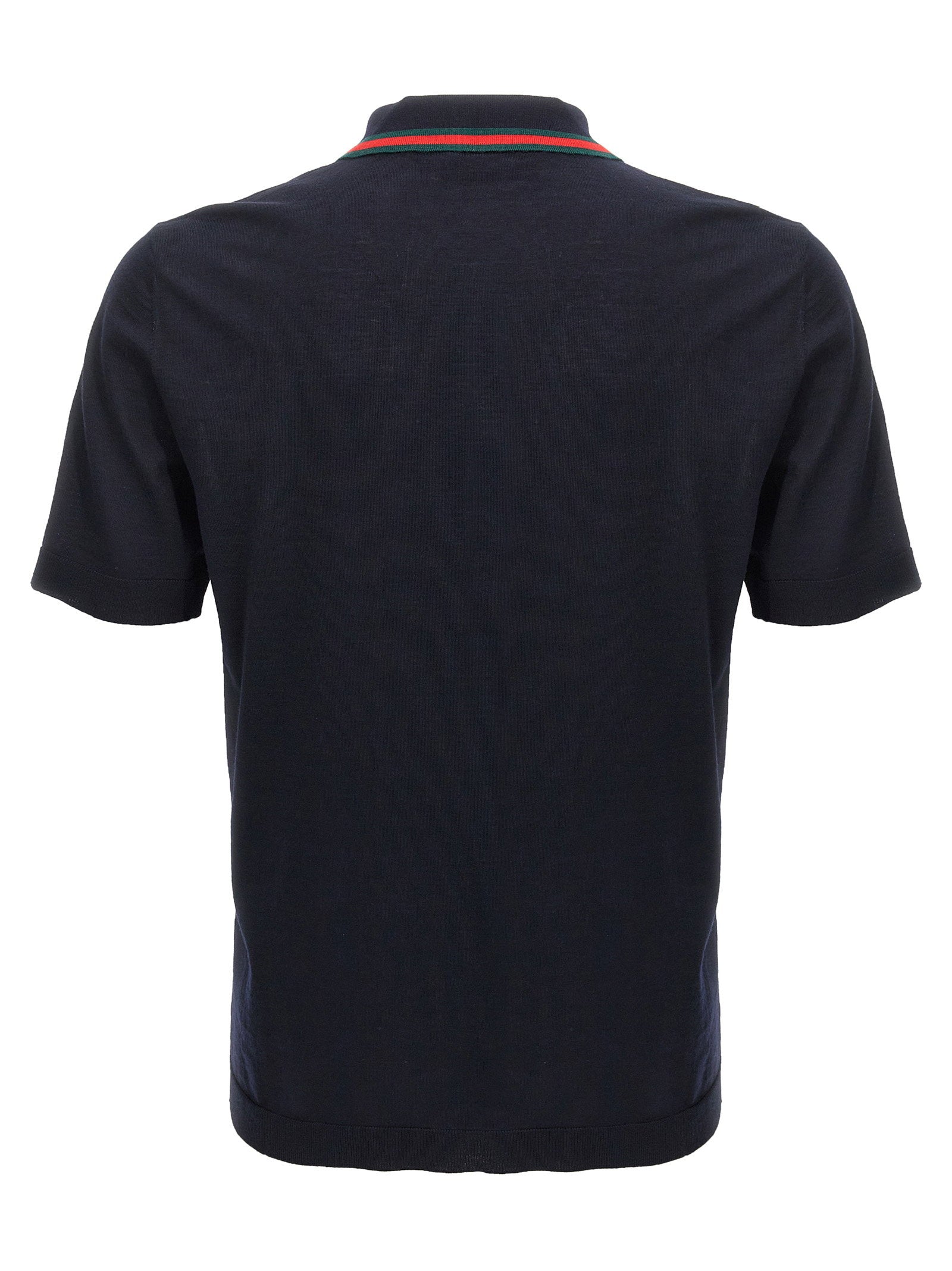 Gucci Web Ribbon Polo Shirt – 100% wool - view 2