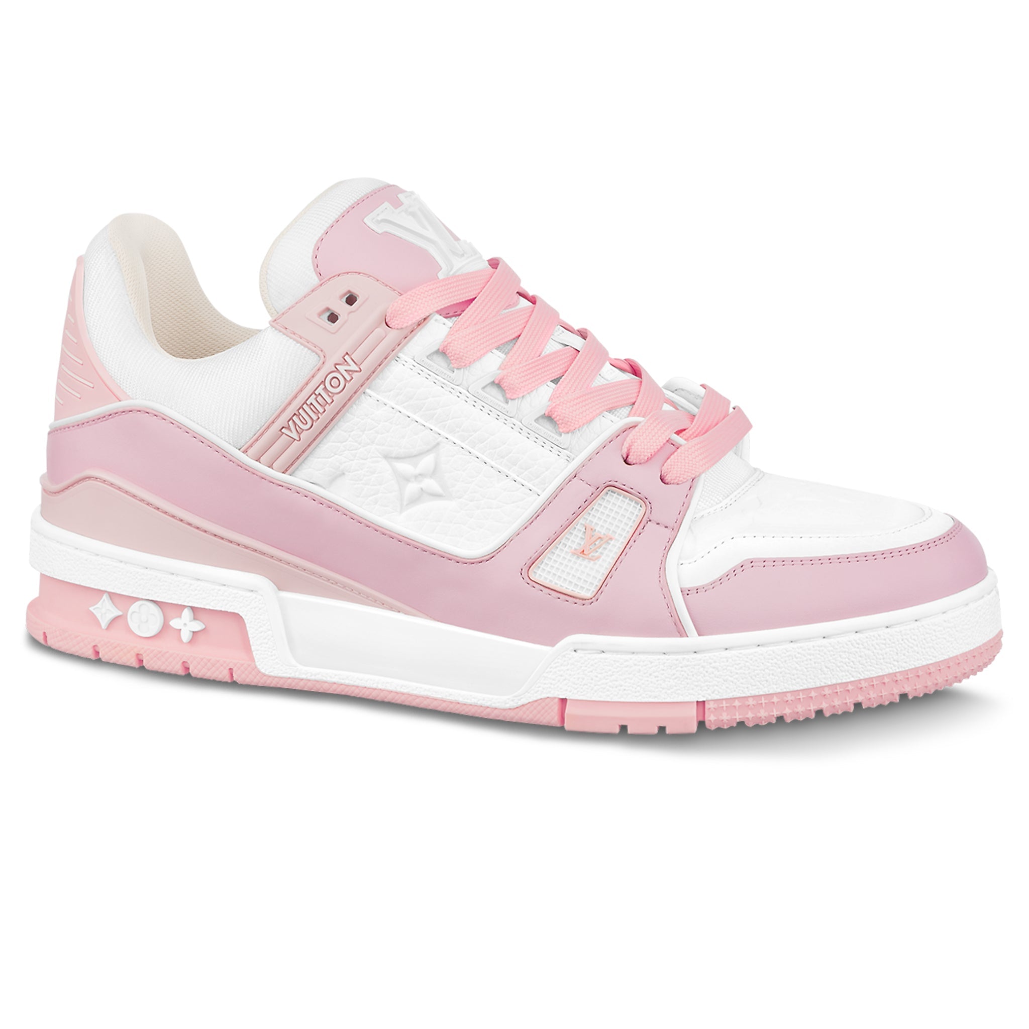 Louis Vuitton LV Trainer Rose Sneaker – Pink