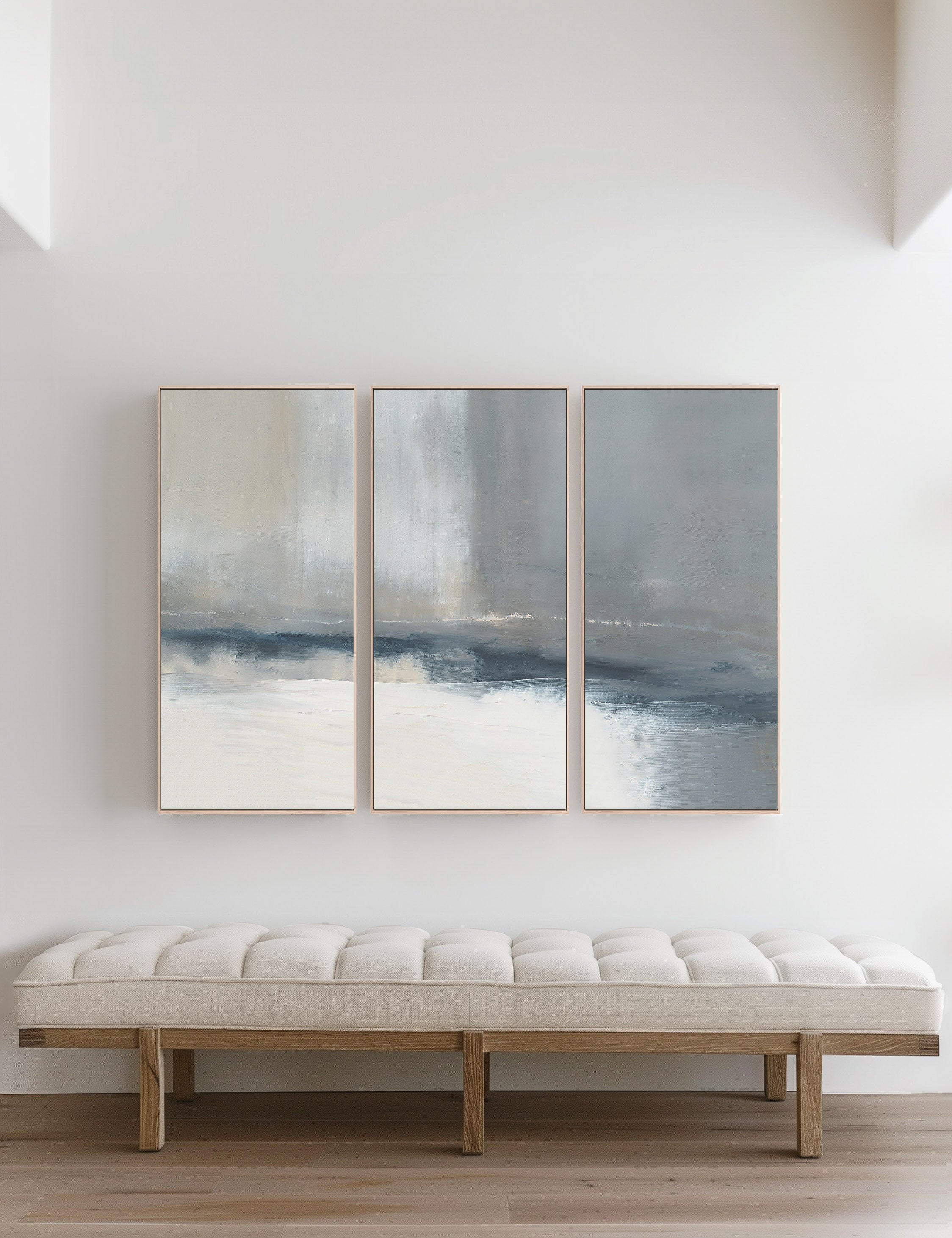 Lulu and Georgia The Strand No. 5 Triptych Wall Art (Set of 3) by Carol Benson-Cobb - view 3
