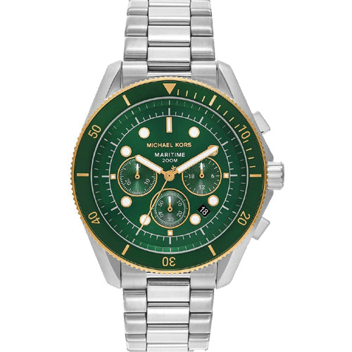 Michael Kors Oversized Maritime Green Dial Men 45mm MK9215