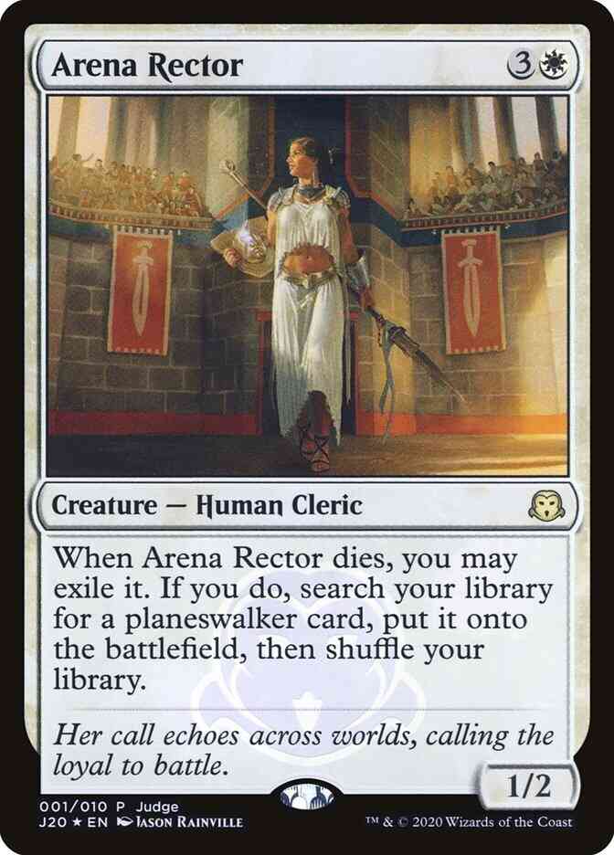 Arena rector 1 – Magic Arena Rector [1] [Judge Gift Cards 2020] [Foil]