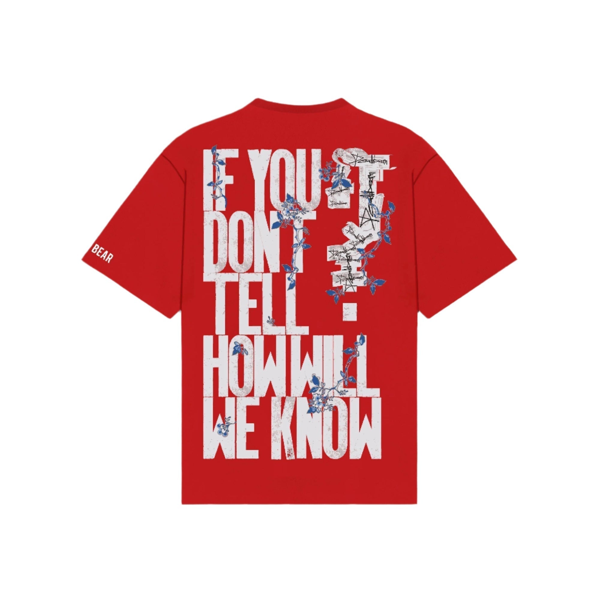DEADBEAR Confessions Tee Red