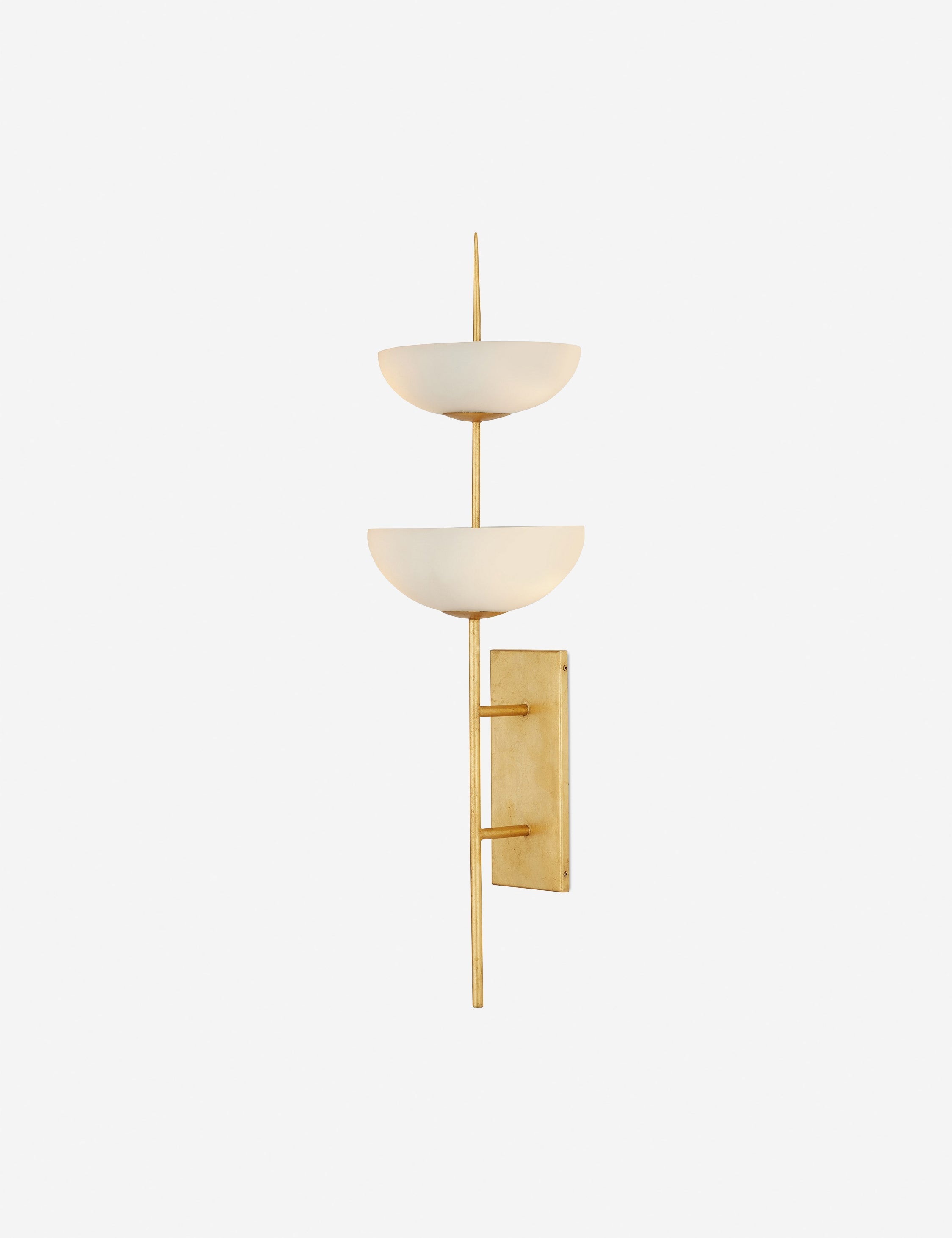 Lulu and Georgia Clarence Sconce – Gold Leaf - view 2