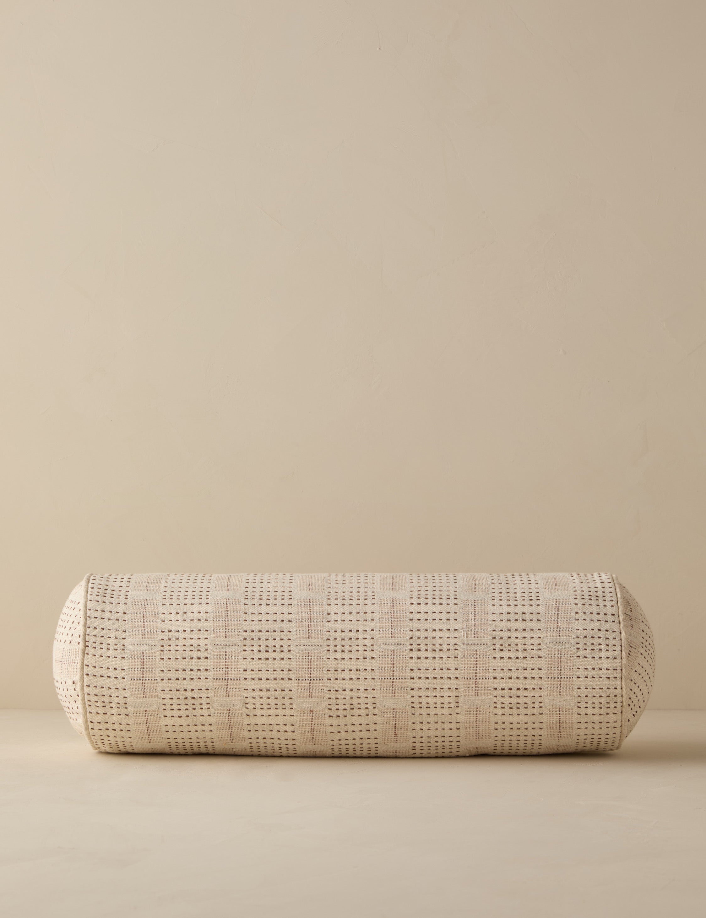 Lulu and Georgia Macon Bolster Pillow – Ivory